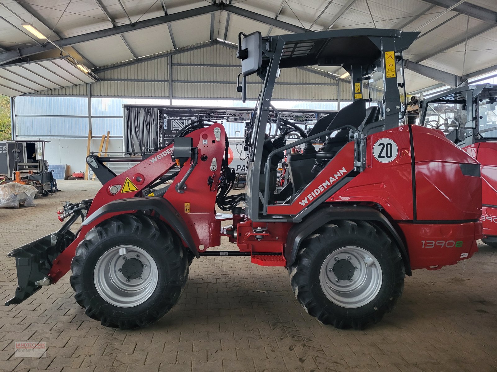 Hoflader of the type Weidemann  1390e, Neumaschine in Kirkel-Altstadt (Picture 2)