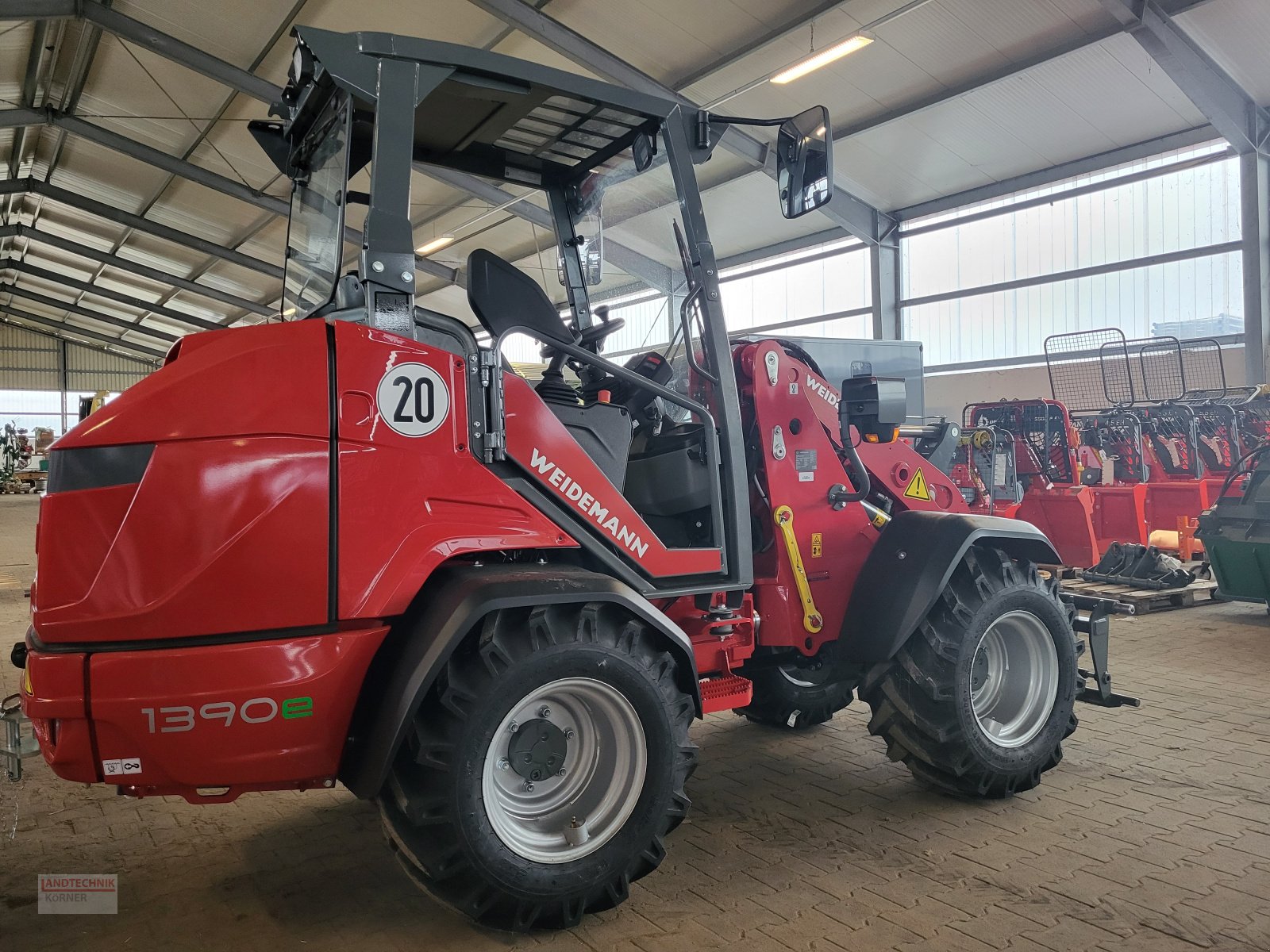 Hoflader of the type Weidemann  1390e, Neumaschine in Kirkel-Altstadt (Picture 8)