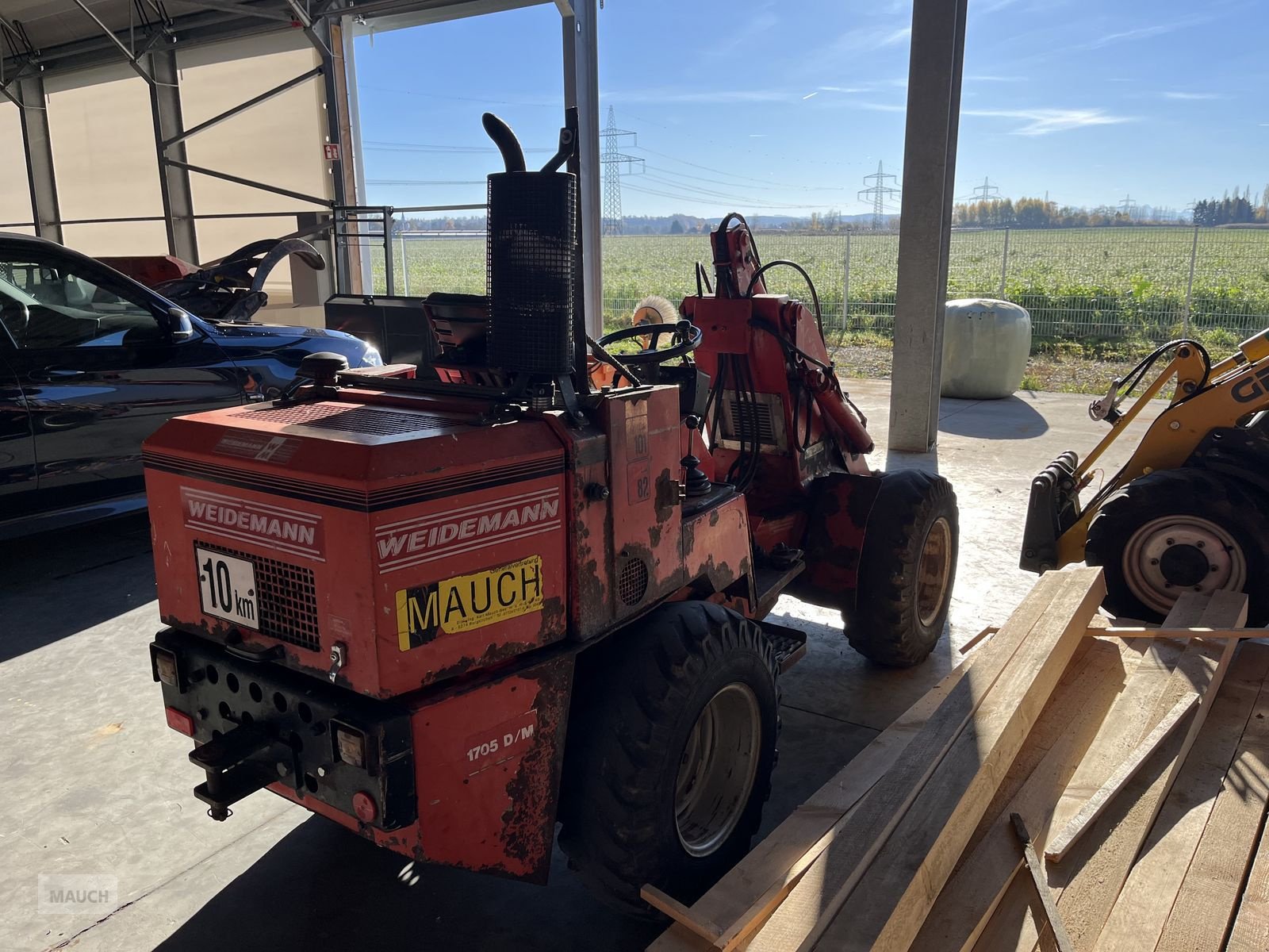 Hoflader of the type Weidemann  1705 D/M mit Kabine, Gebrauchtmaschine in Burgkirchen (Picture 8)