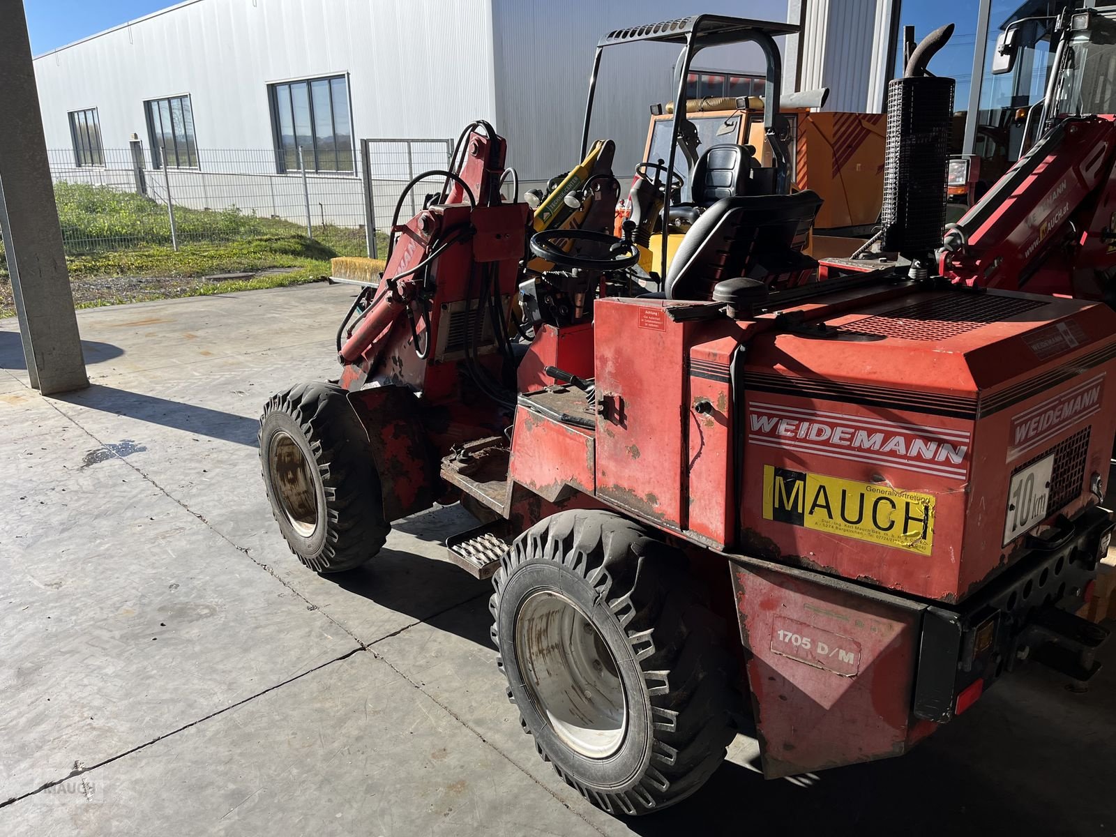Hoflader of the type Weidemann  1705 D/M mit Kabine, Gebrauchtmaschine in Burgkirchen (Picture 3)