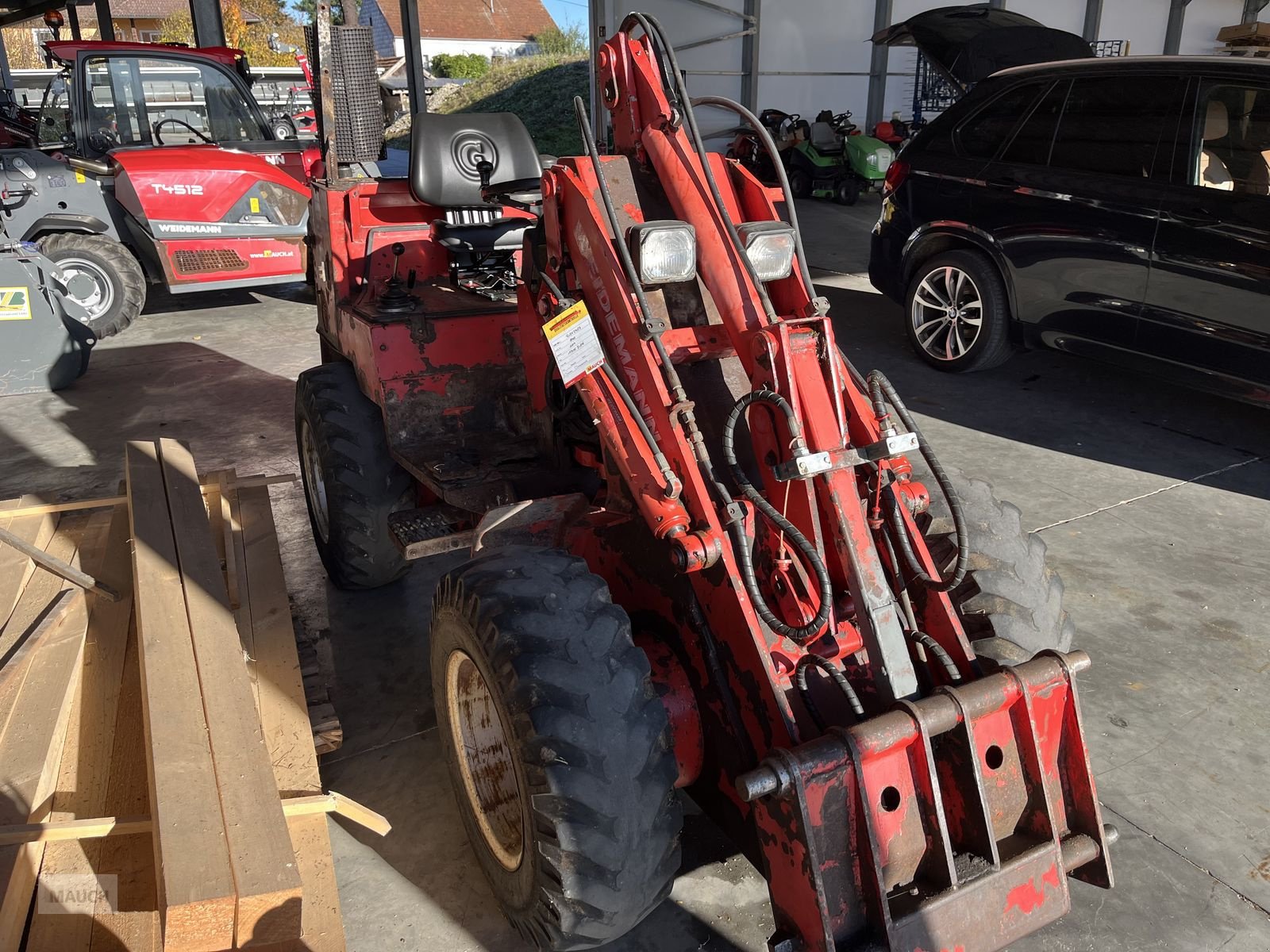 Hoflader of the type Weidemann  1705 D/M mit Kabine, Gebrauchtmaschine in Burgkirchen (Picture 7)