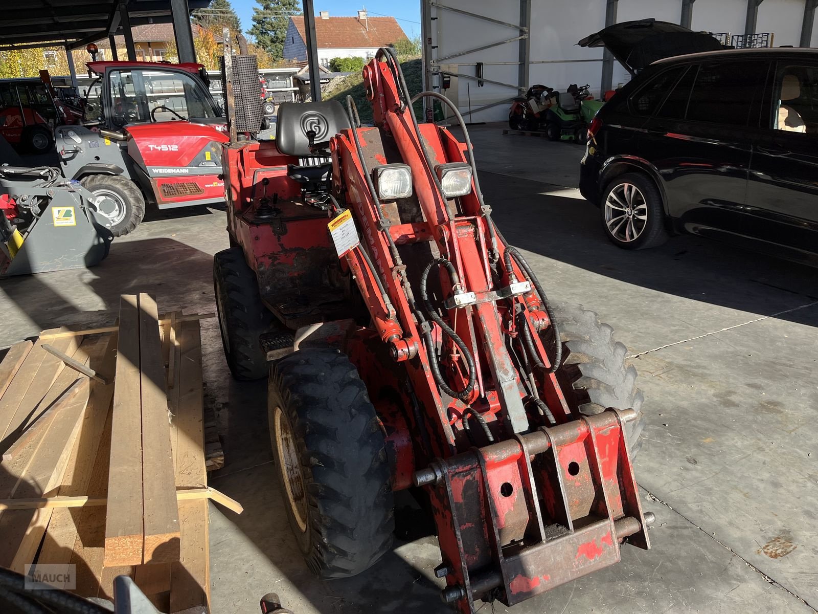 Hoflader of the type Weidemann  1705 D/M mit Kabine, Gebrauchtmaschine in Burgkirchen (Picture 4)