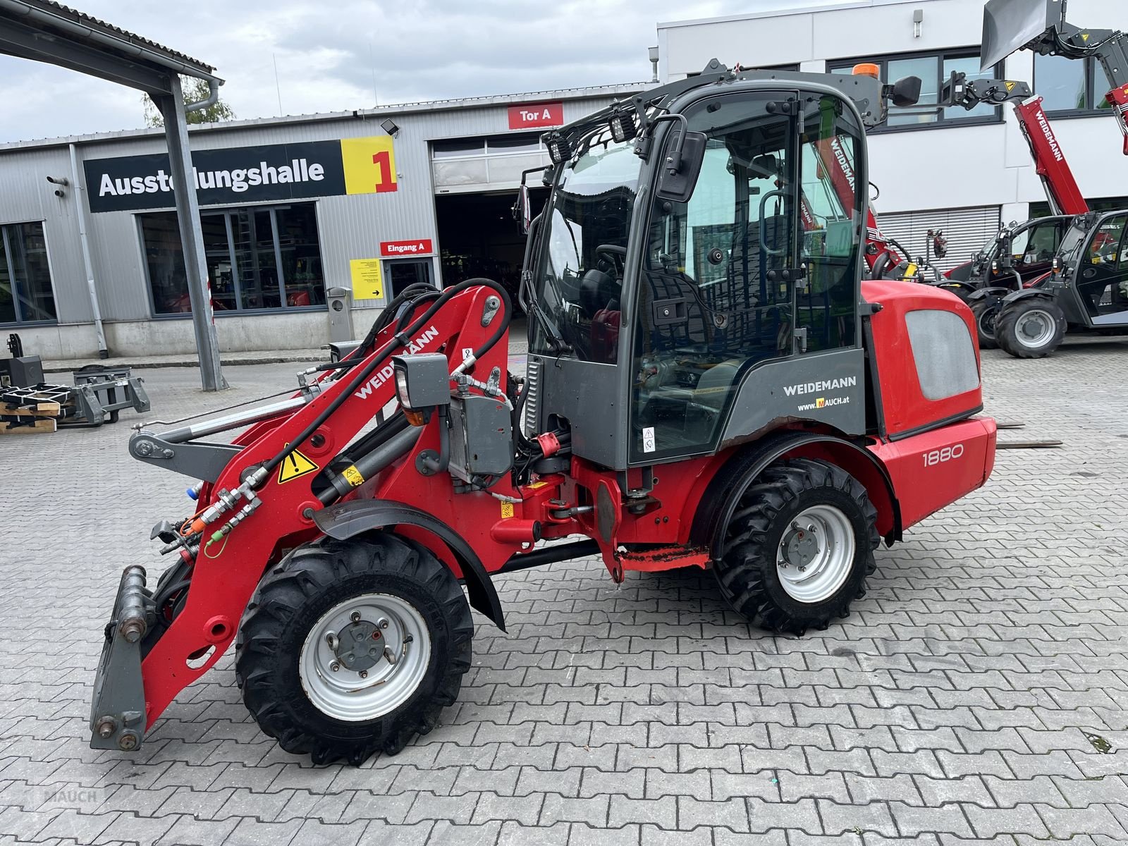 Hoflader typu Weidemann  1880 Kabine mit 30km/h + HighFlow, Gebrauchtmaschine v Burgkirchen (Obrázek 7)