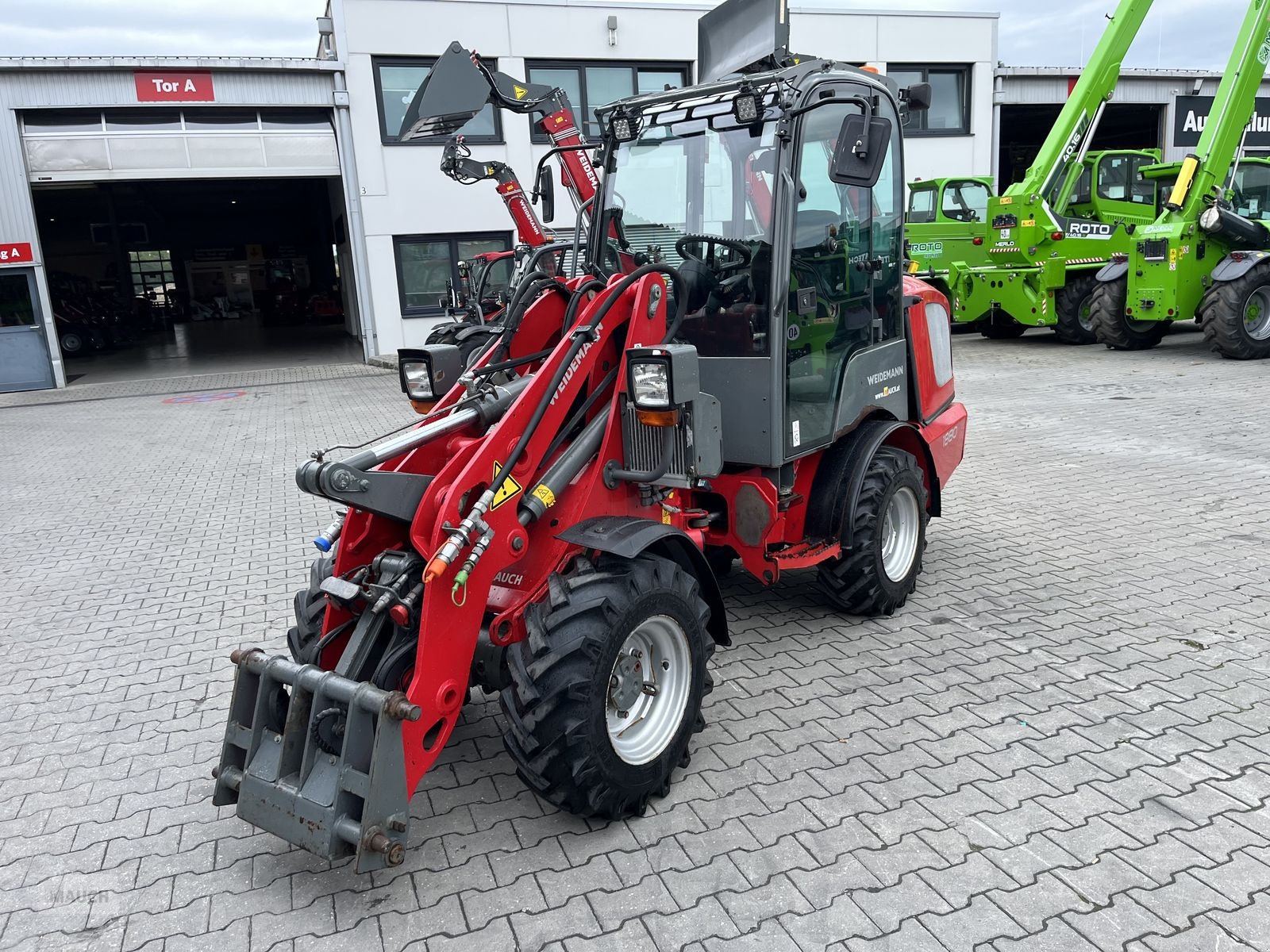 Hoflader typu Weidemann  1880 Kabine mit 30km/h + HighFlow, Gebrauchtmaschine v Burgkirchen (Obrázek 5)