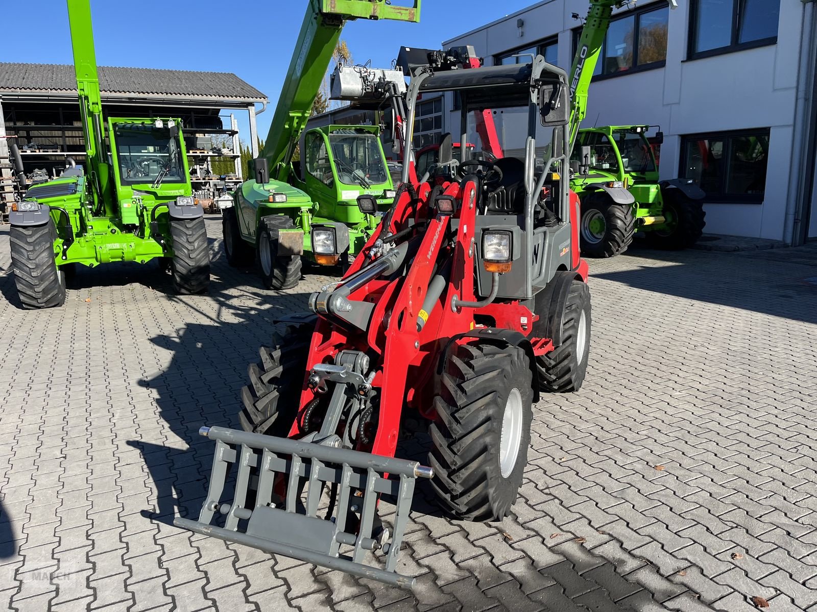 Hoflader typu Weidemann  1880 mit Euroaufnahme, Gebrauchtmaschine v Burgkirchen (Obrázek 3)
