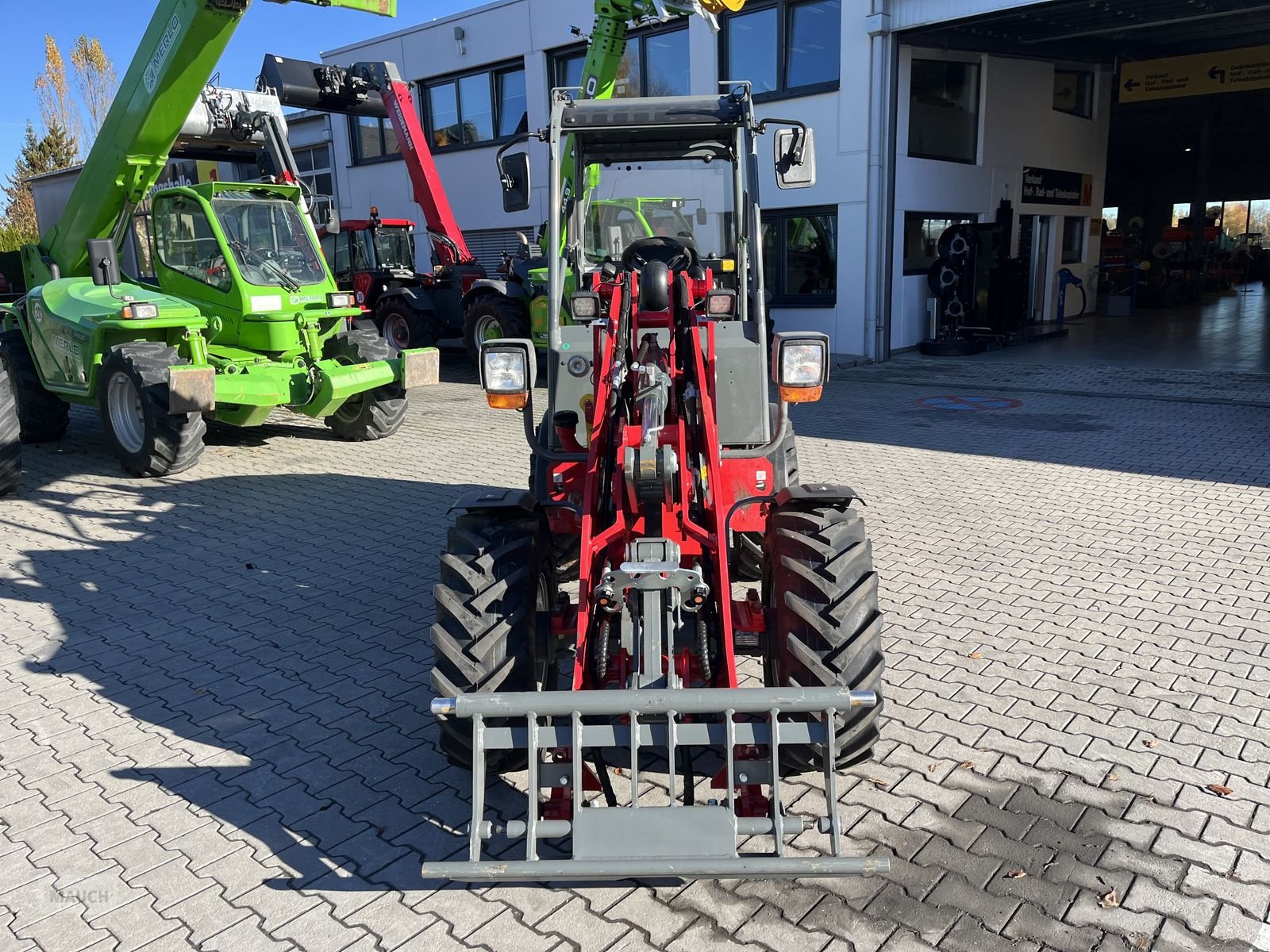 Hoflader typu Weidemann  1880 mit Euroaufnahme, Gebrauchtmaschine v Burgkirchen (Obrázek 2)