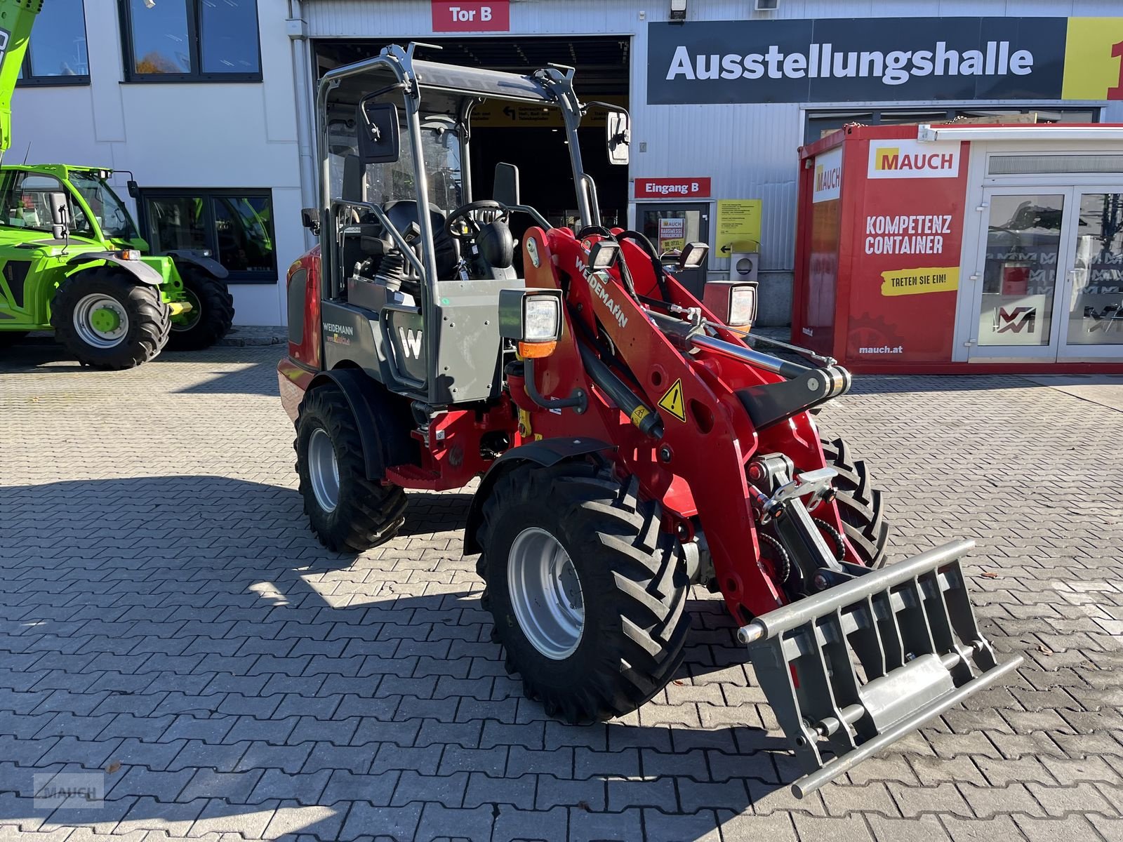 Hoflader typu Weidemann  1880 mit Euroaufnahme, Gebrauchtmaschine v Burgkirchen (Obrázek 9)