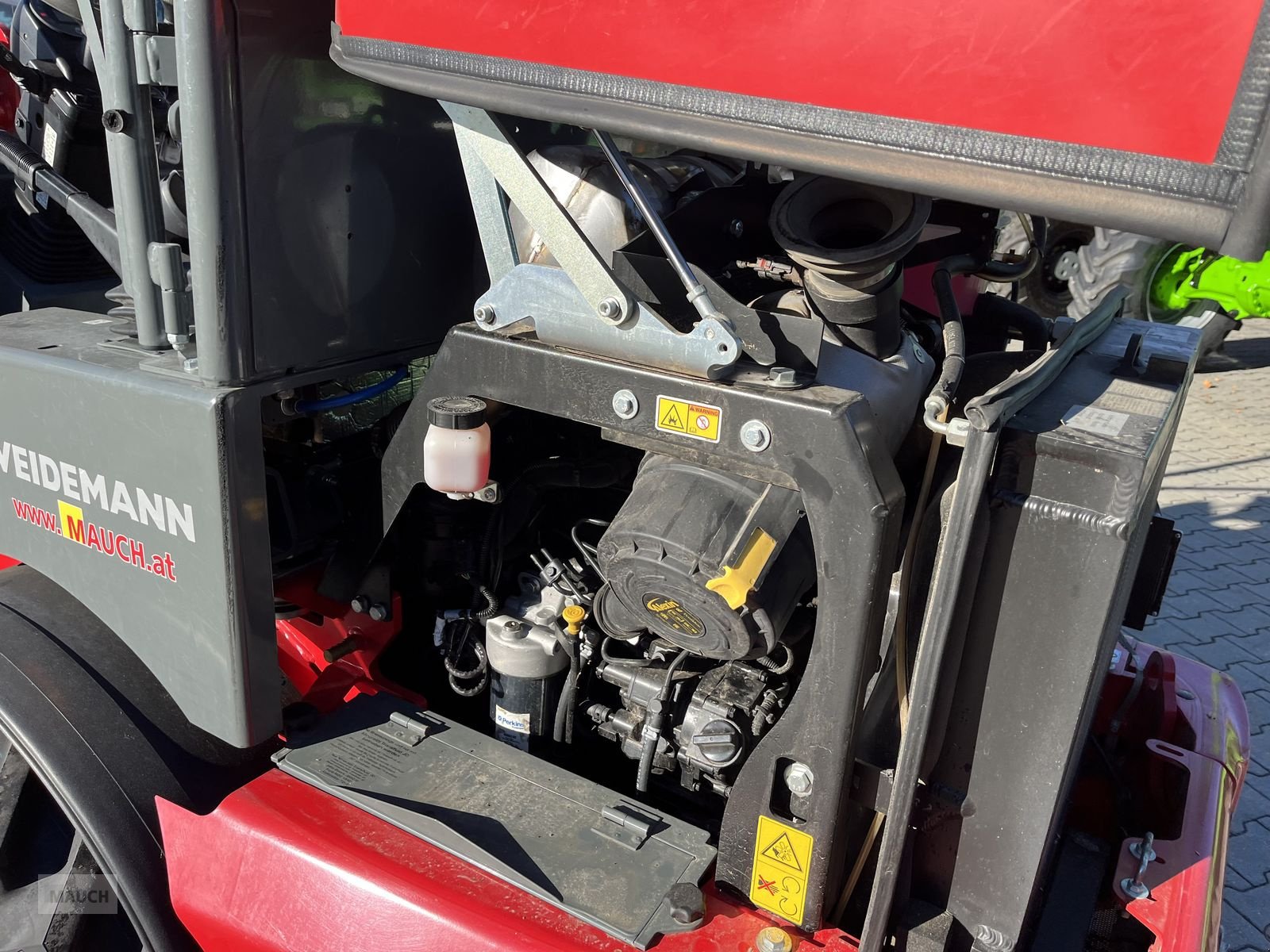 Hoflader typu Weidemann  1880 mit Euroaufnahme, Gebrauchtmaschine v Burgkirchen (Obrázek 13)