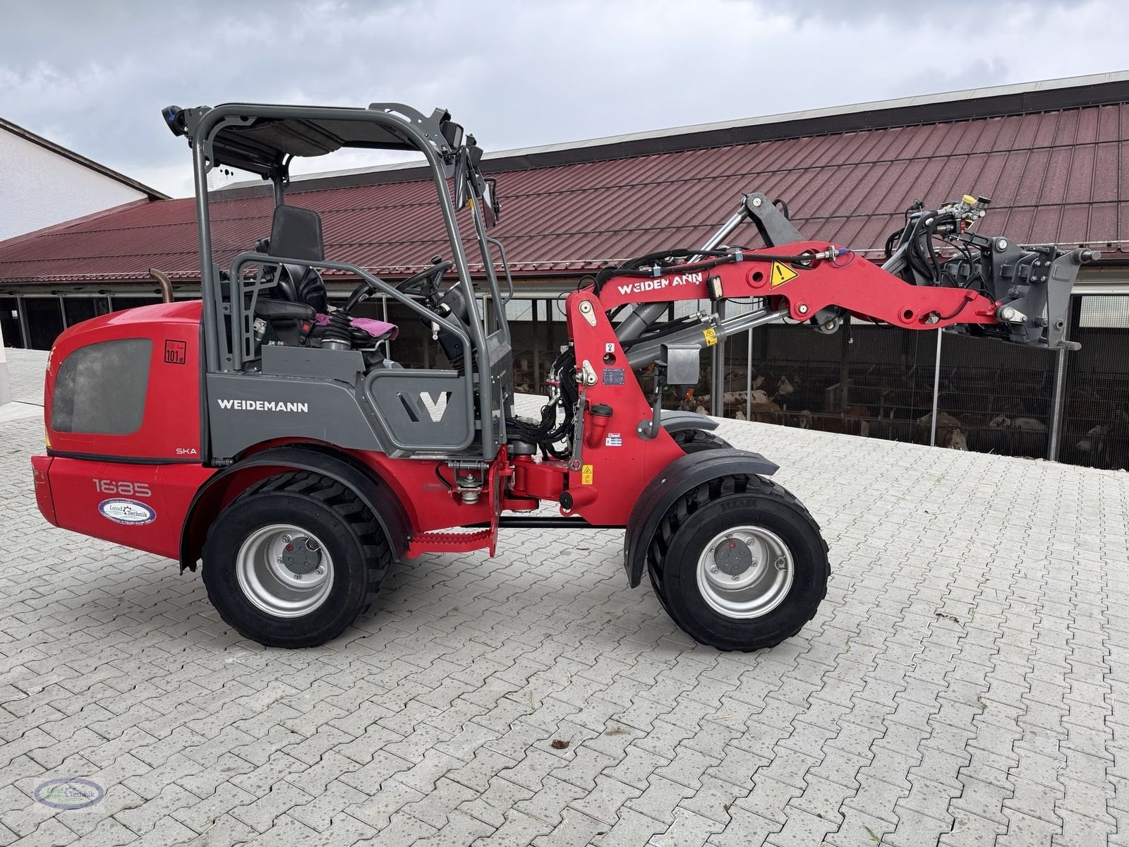 Hoflader типа Weidemann  1880, Gebrauchtmaschine в Münzkirchen (Фотография 8)