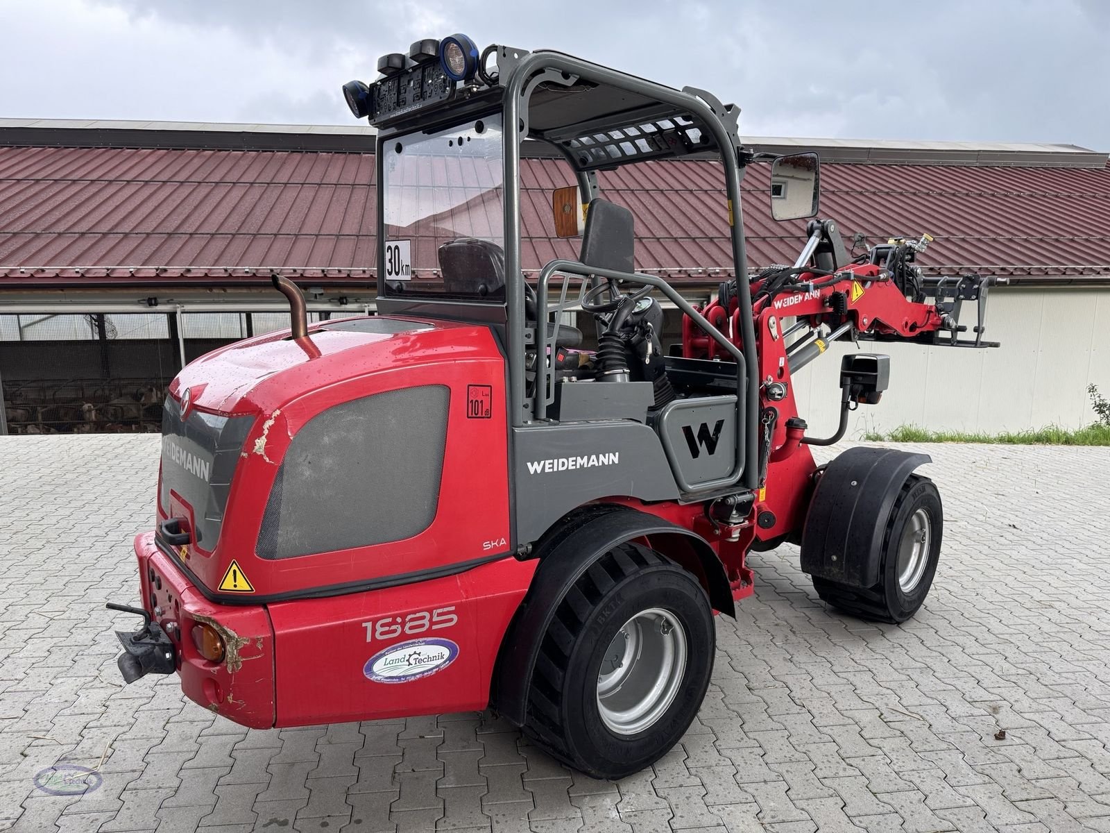 Hoflader типа Weidemann  1880, Gebrauchtmaschine в Münzkirchen (Фотография 9)