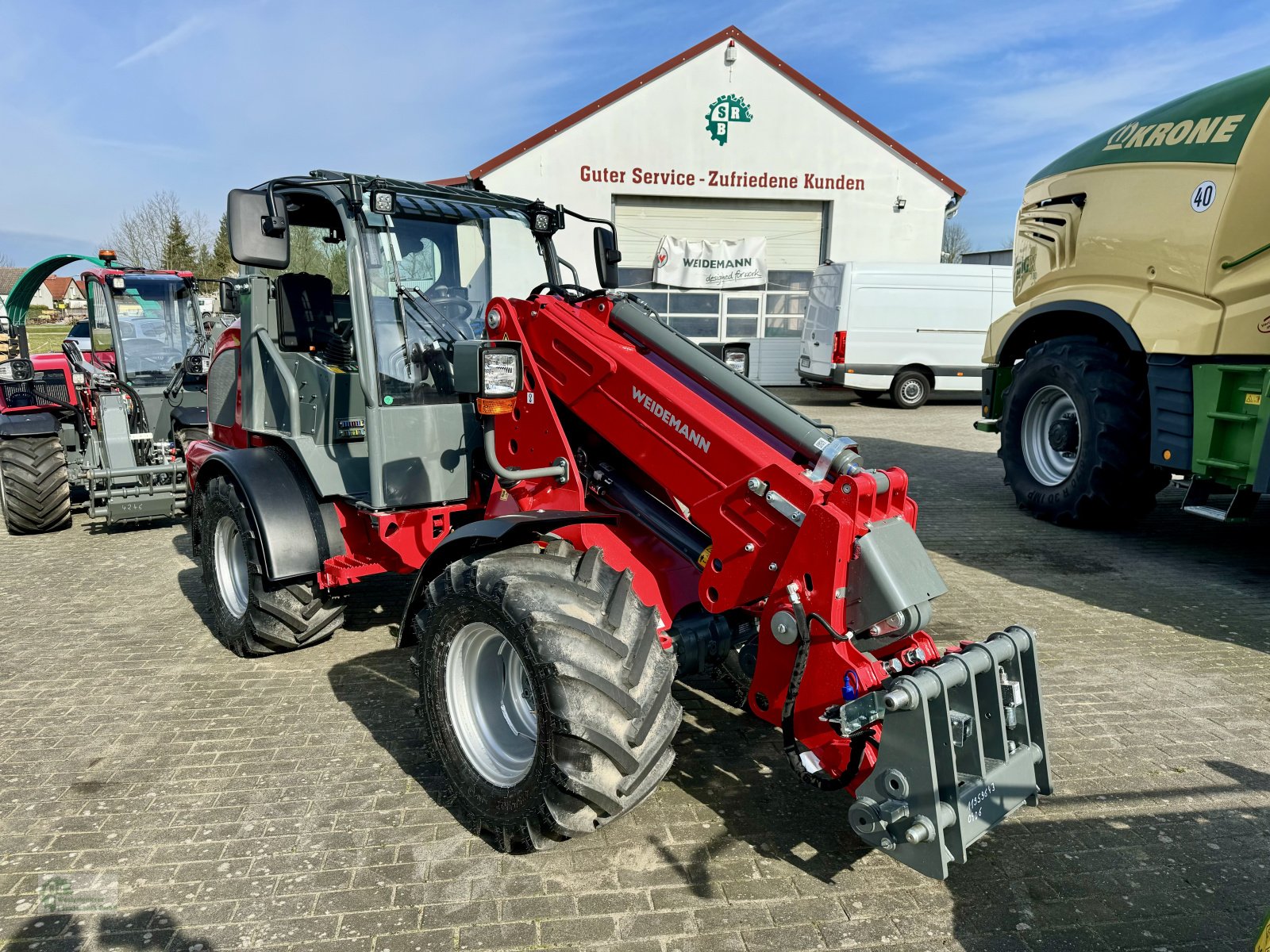 Hoflader typu Weidemann  2080 LPT, Neumaschine w Karstädt (Zdjęcie 2)