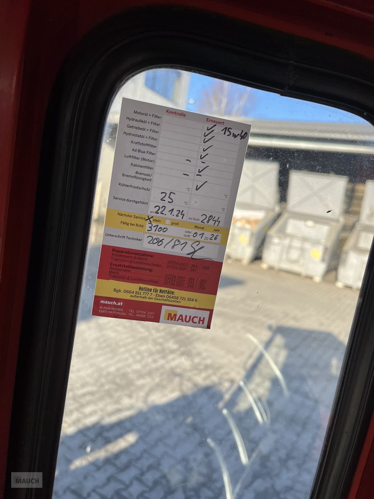 Hoflader des Typs Weidemann  3002 D/M mit Kabine, Schaufel & PG, Gebrauchtmaschine in Burgkirchen (Bild 15)