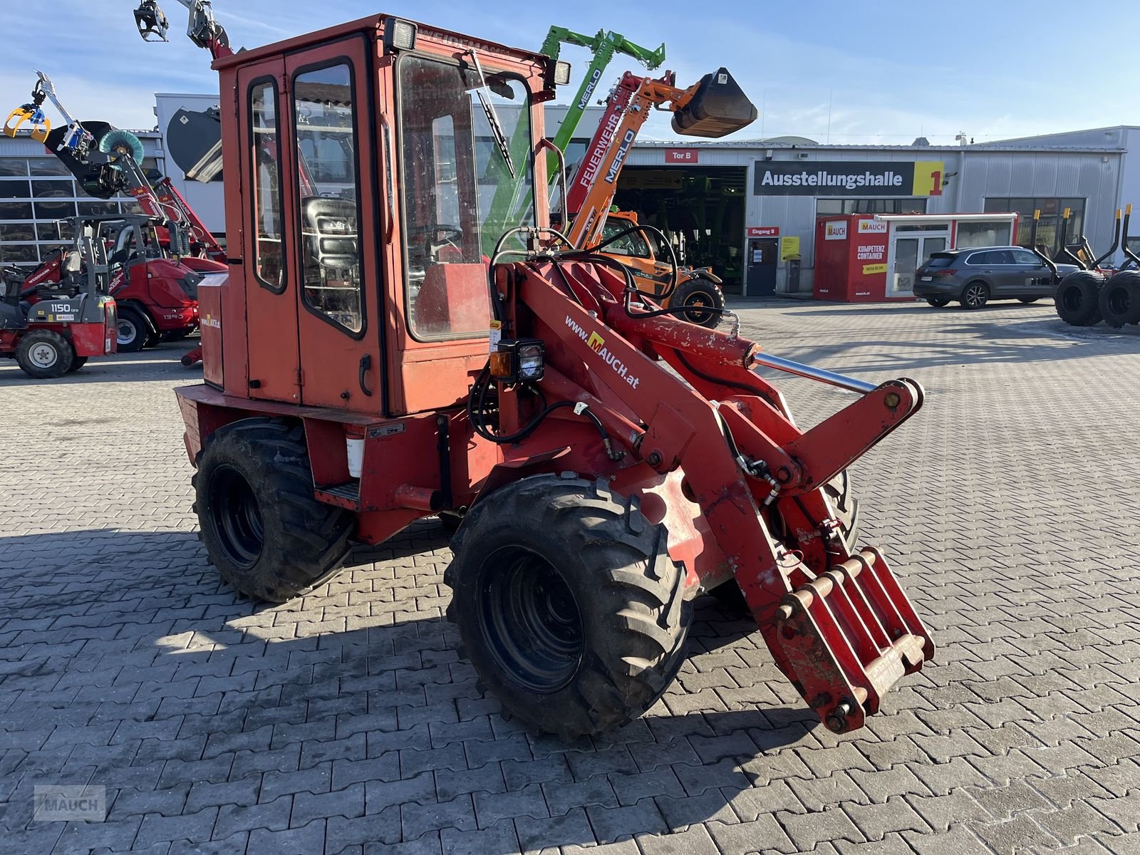Hoflader des Typs Weidemann  3002 D/M mit Kabine, Schaufel & PG, Gebrauchtmaschine in Burgkirchen (Bild 2)