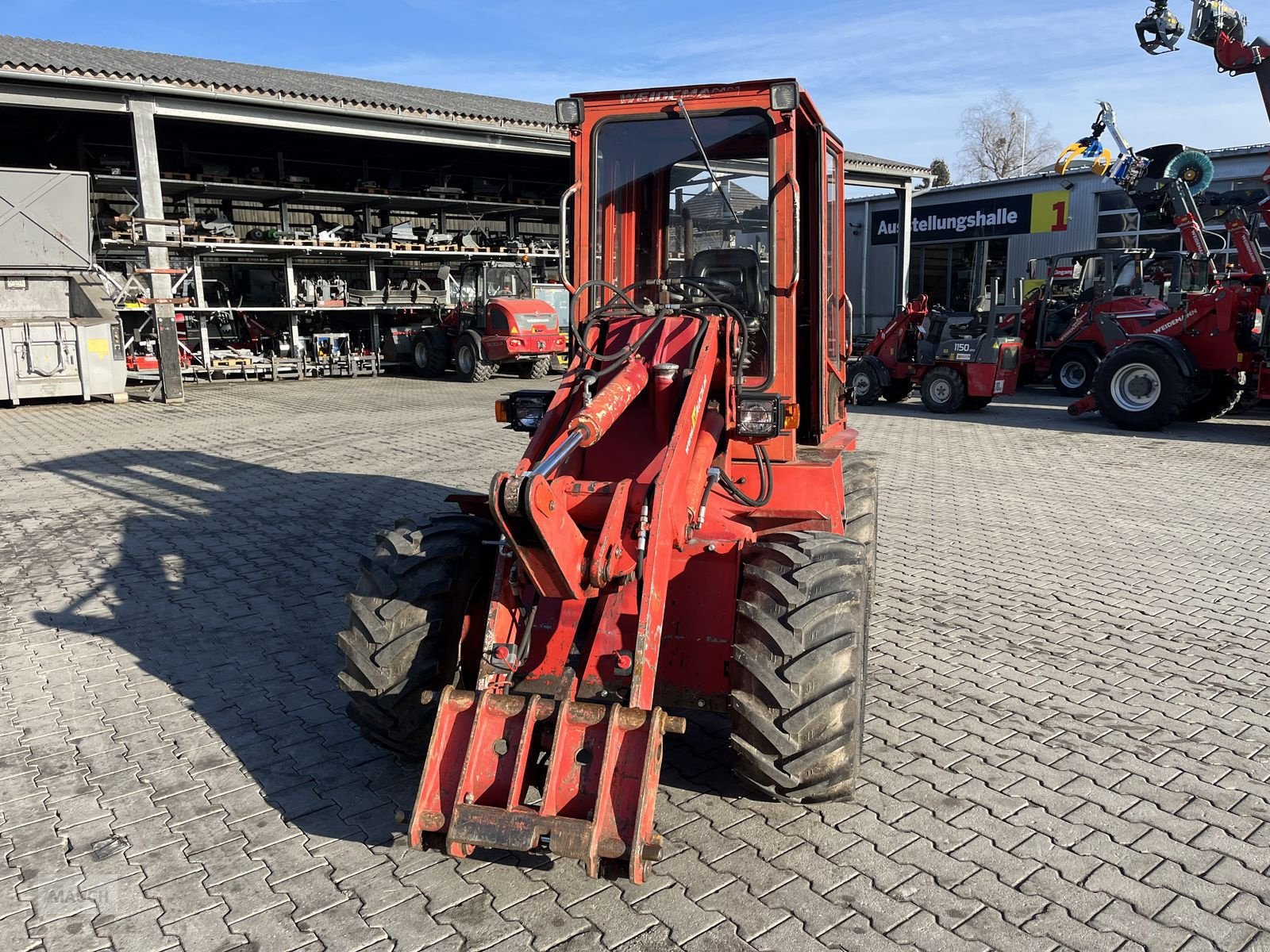 Hoflader des Typs Weidemann  3002 D/M mit Kabine, Schaufel & PG, Gebrauchtmaschine in Burgkirchen (Bild 5)