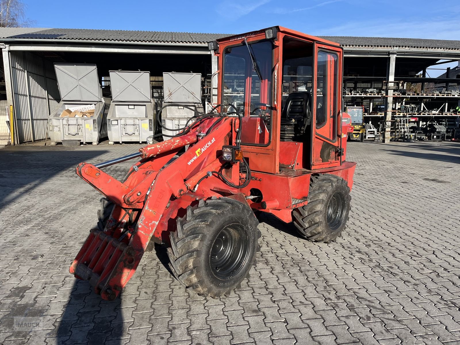 Hoflader des Typs Weidemann  3002 D/M mit Kabine, Schaufel & PG, Gebrauchtmaschine in Burgkirchen (Bild 8)