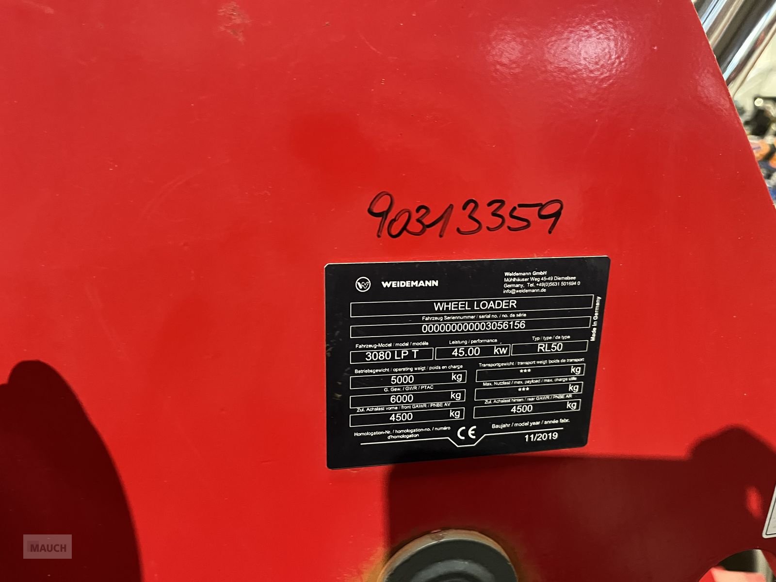 Hoflader of the type Weidemann  3080LPT ca. 5,0m Hubhöhe / Hochdruckfahrantrieb, Gebrauchtmaschine in Burgkirchen (Picture 15)