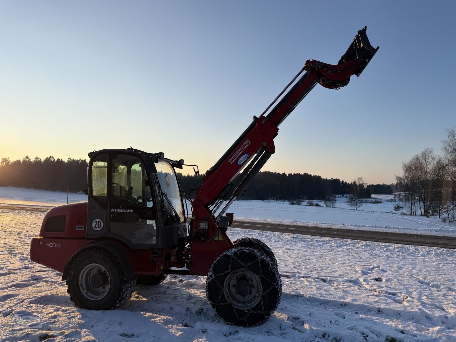 Hoflader typu Weidemann  4070 CX 80 T, Gebrauchtmaschine w Münzkirchen (Zdjęcie 20)