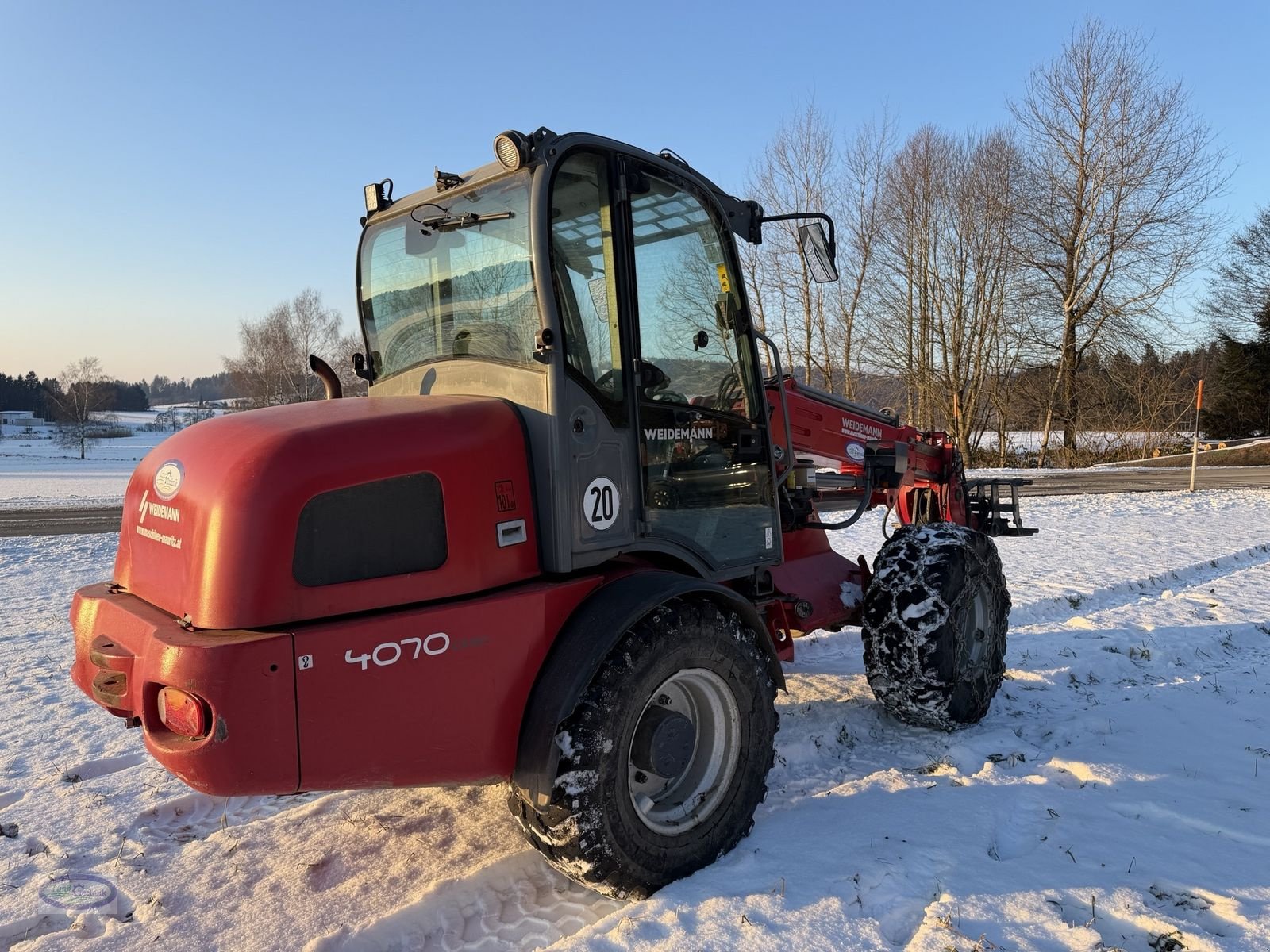 Hoflader typu Weidemann  4070 CX 80 T, Gebrauchtmaschine w Münzkirchen (Zdjęcie 9)