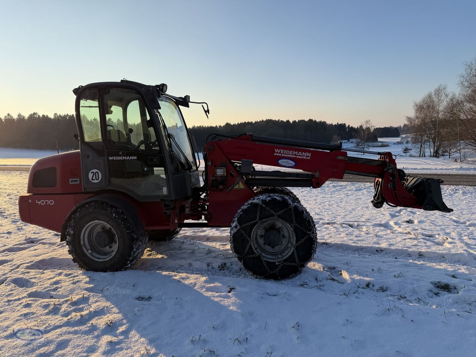Hoflader typu Weidemann  4070 CX 80 T, Gebrauchtmaschine w Münzkirchen (Zdjęcie 4)