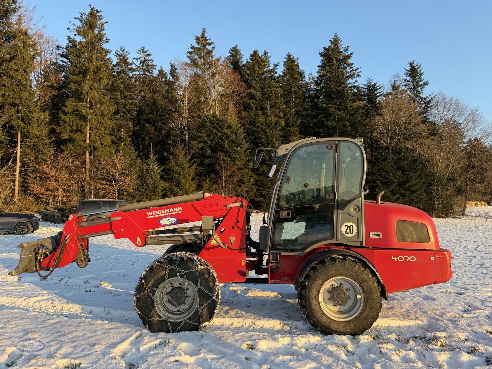 Hoflader typu Weidemann  4070 CX 80 T, Gebrauchtmaschine w Münzkirchen (Zdjęcie 12)