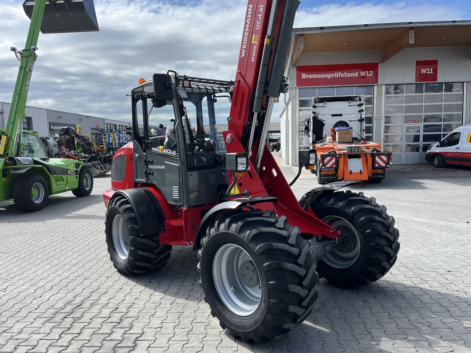 Hoflader of the type Weidemann  4080LP Tele 30km/h, Gebrauchtmaschine in Burgkirchen (Picture 7)