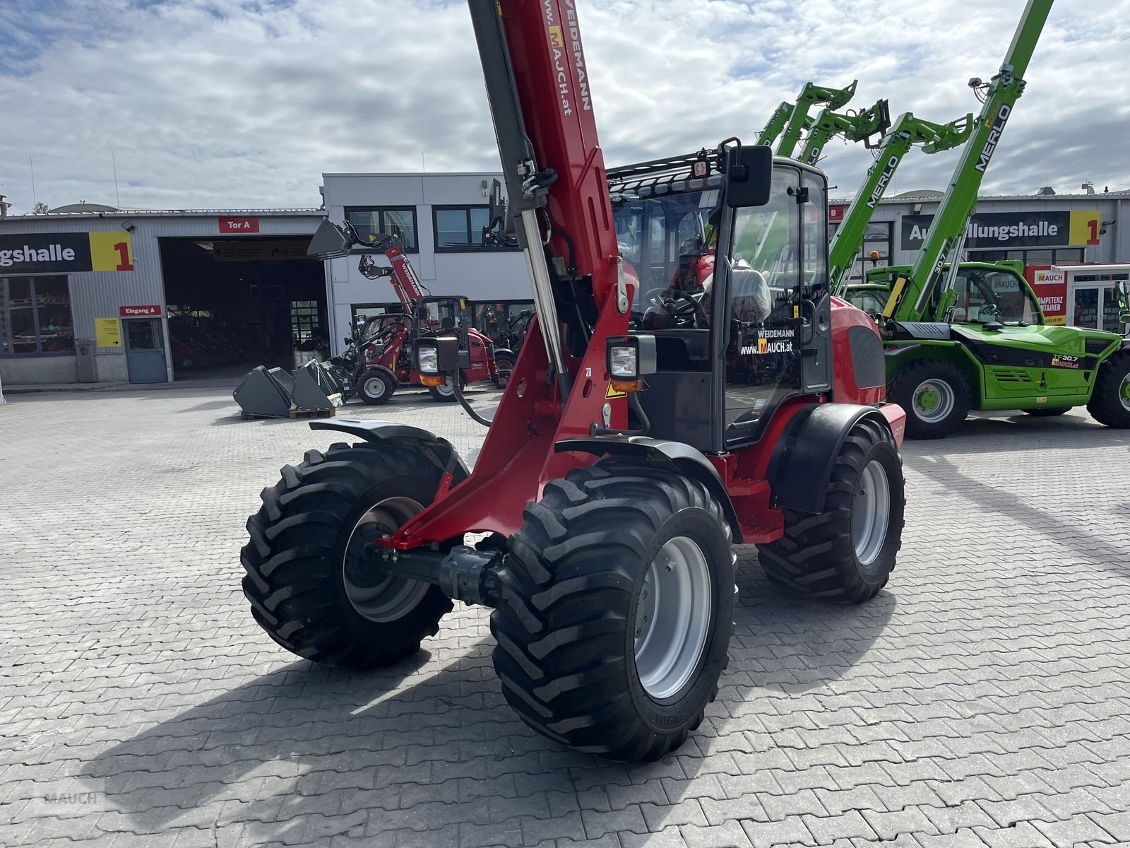 Hoflader of the type Weidemann  4080LP Tele 30km/h, Gebrauchtmaschine in Burgkirchen (Picture 2)