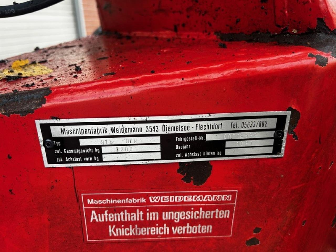 Hoflader du type Weidemann  916 D/M, Gebrauchtmaschine en Drebber (Photo 4)