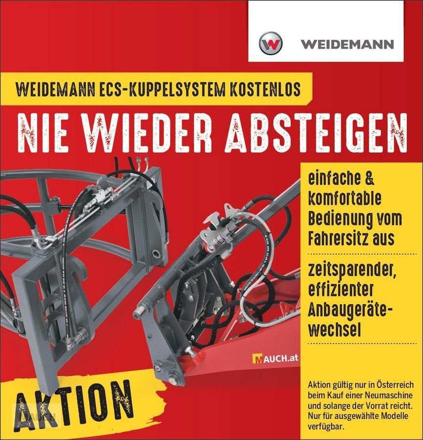 Hoflader tip Weidemann  ECS Schnellwechselsystem KOSTENLOS-AKTION, Neumaschine in Burgkirchen (Poză 1)