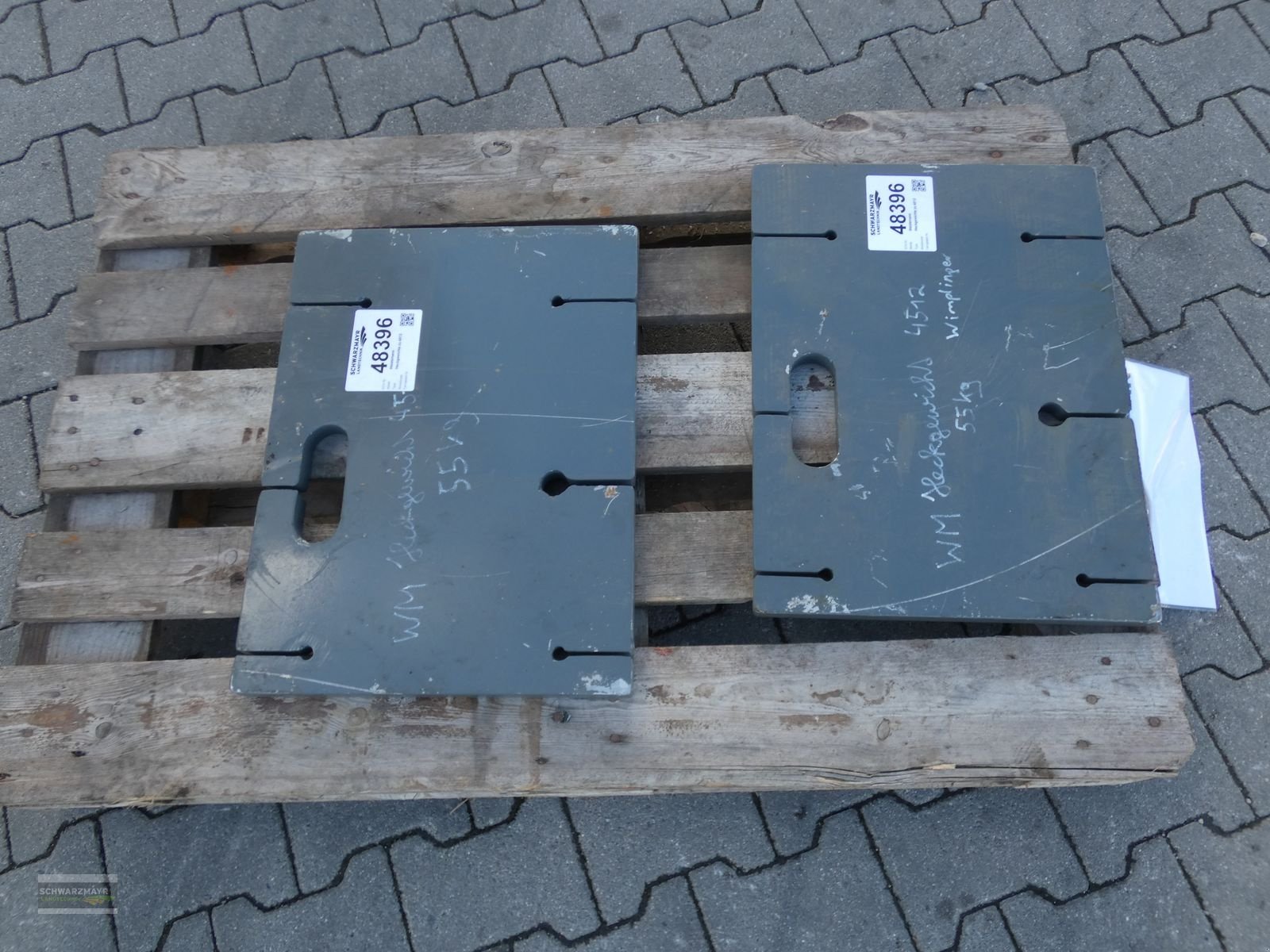 Hoflader a típus Weidemann  Heckgewichte zu 4512, Gebrauchtmaschine ekkor: Aurolzmünster (Kép 2)