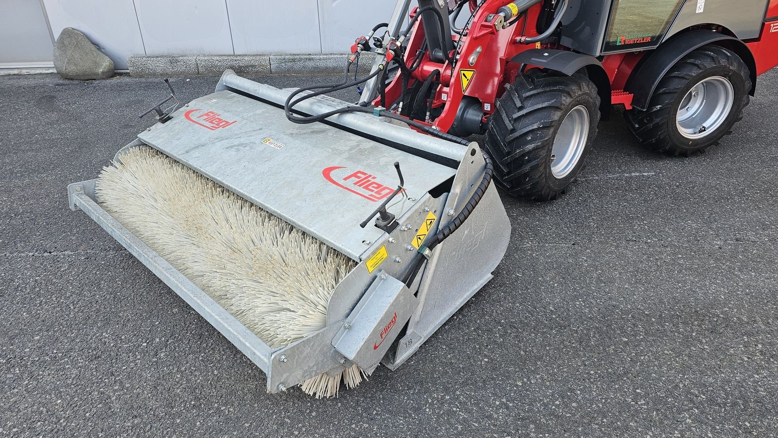 Hoflader typu Weidemann  Hoftrac 1280, Vorführmaschine v Ried im Oberinntal (Obrázek 11)