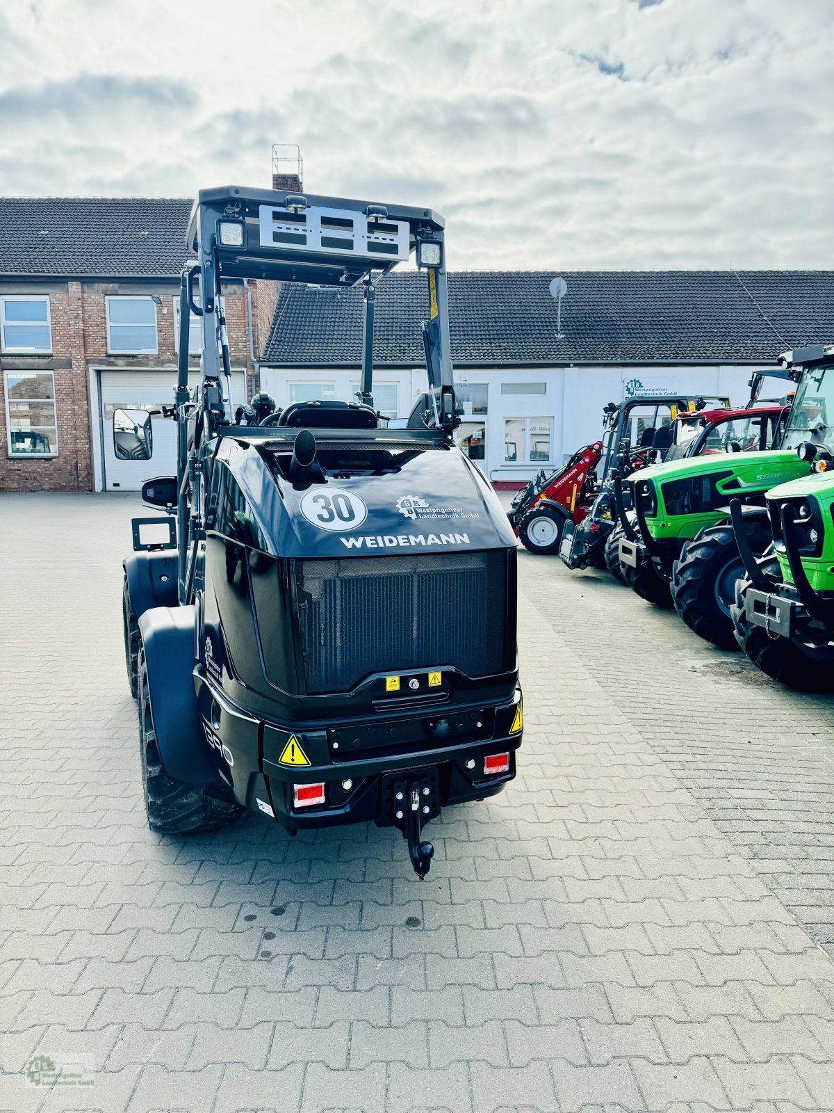 Hoflader of the type Weidemann  Hoftrac 1390, Neumaschine in Karstädt (Picture 5)