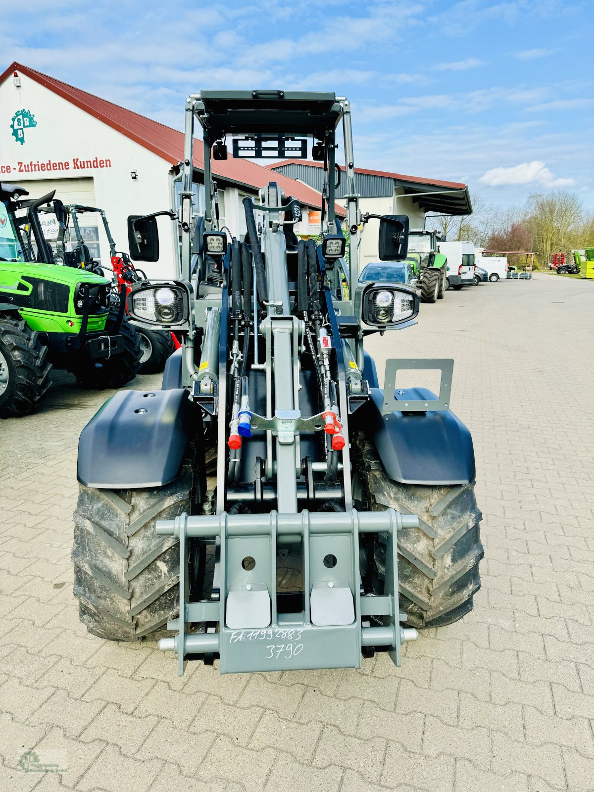 Hoflader of the type Weidemann  Hoftrac 1390, Neumaschine in Karstädt (Picture 7)