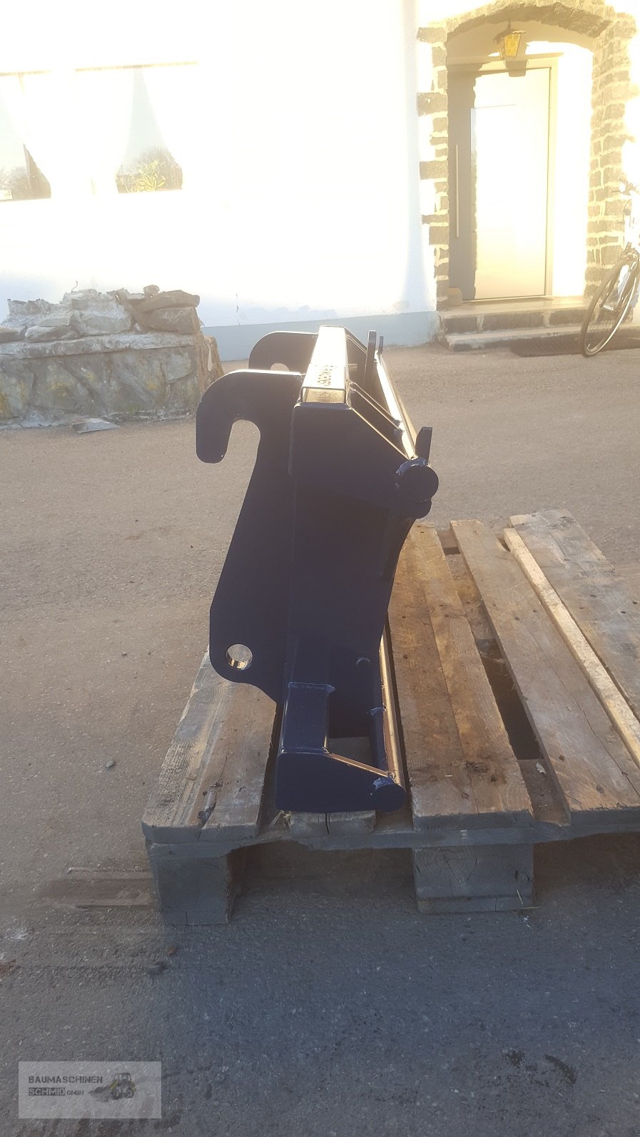 Hoflader of the type Weidemann  Radlader Hoflader  Euro Adapter Weidemann / Wacker, Neumaschine in Stetten (Picture 4)