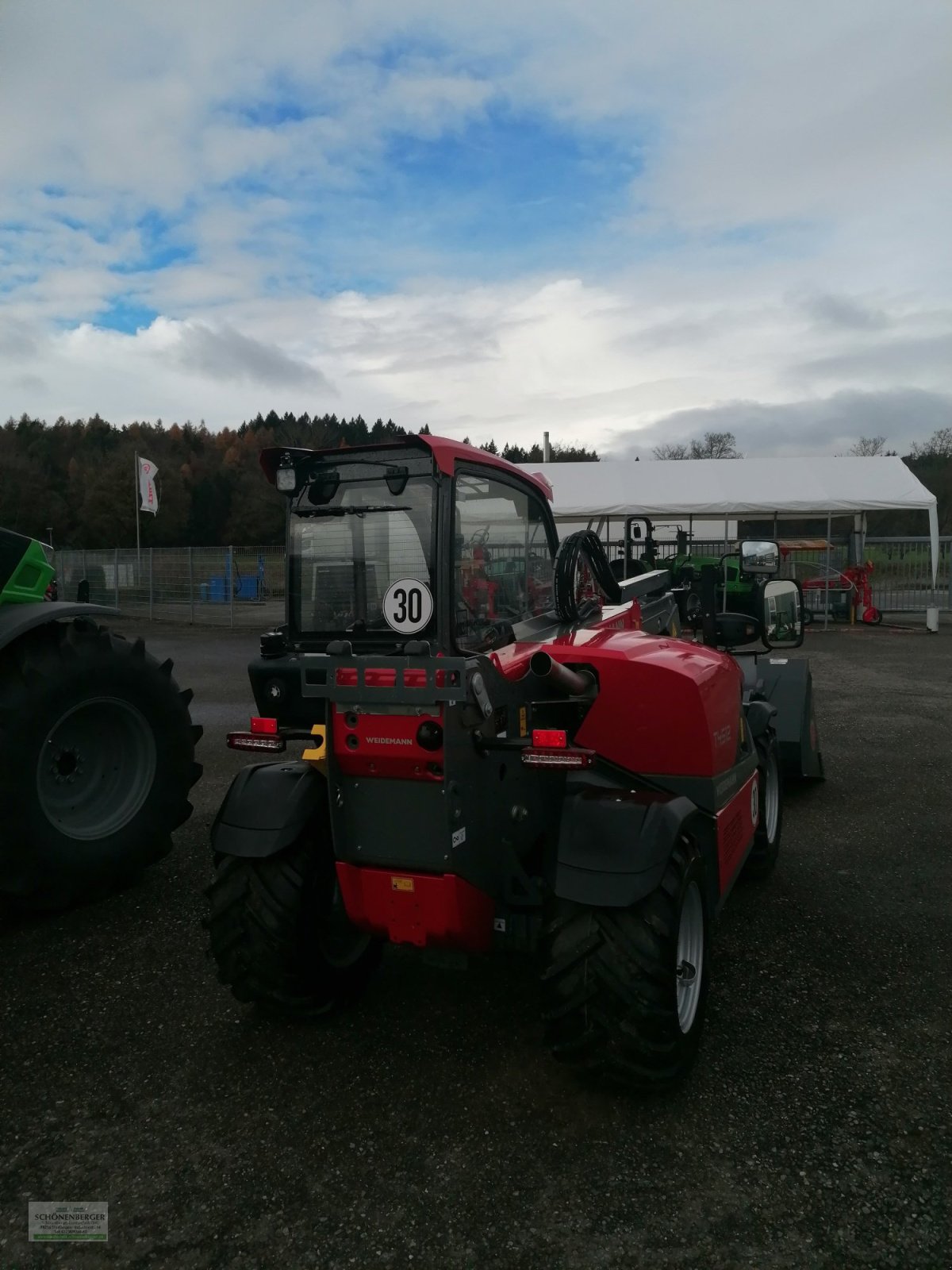 Hoflader del tipo Weidemann  T4512, Neumaschine In Steisslingen (Immagine 3)