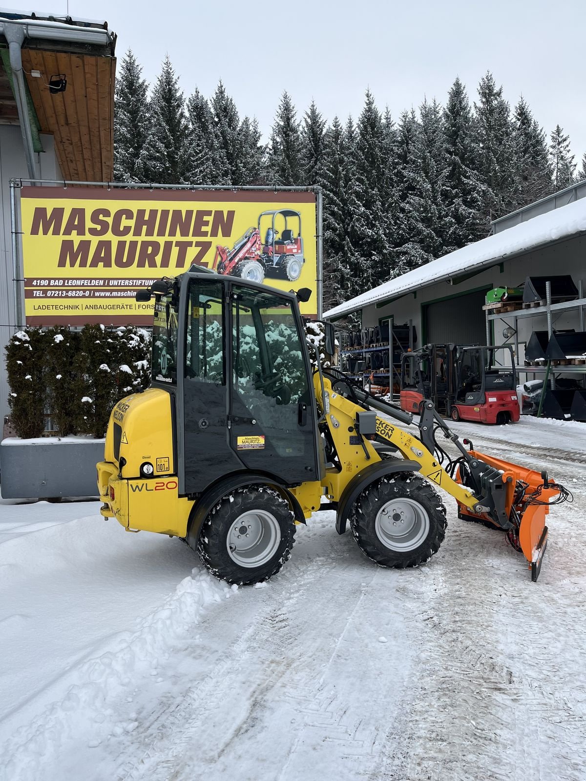 Hoflader del tipo Weidemann  Wacker WL 20, Gebrauchtmaschine en Bad Leonfelden (Imagen 8)