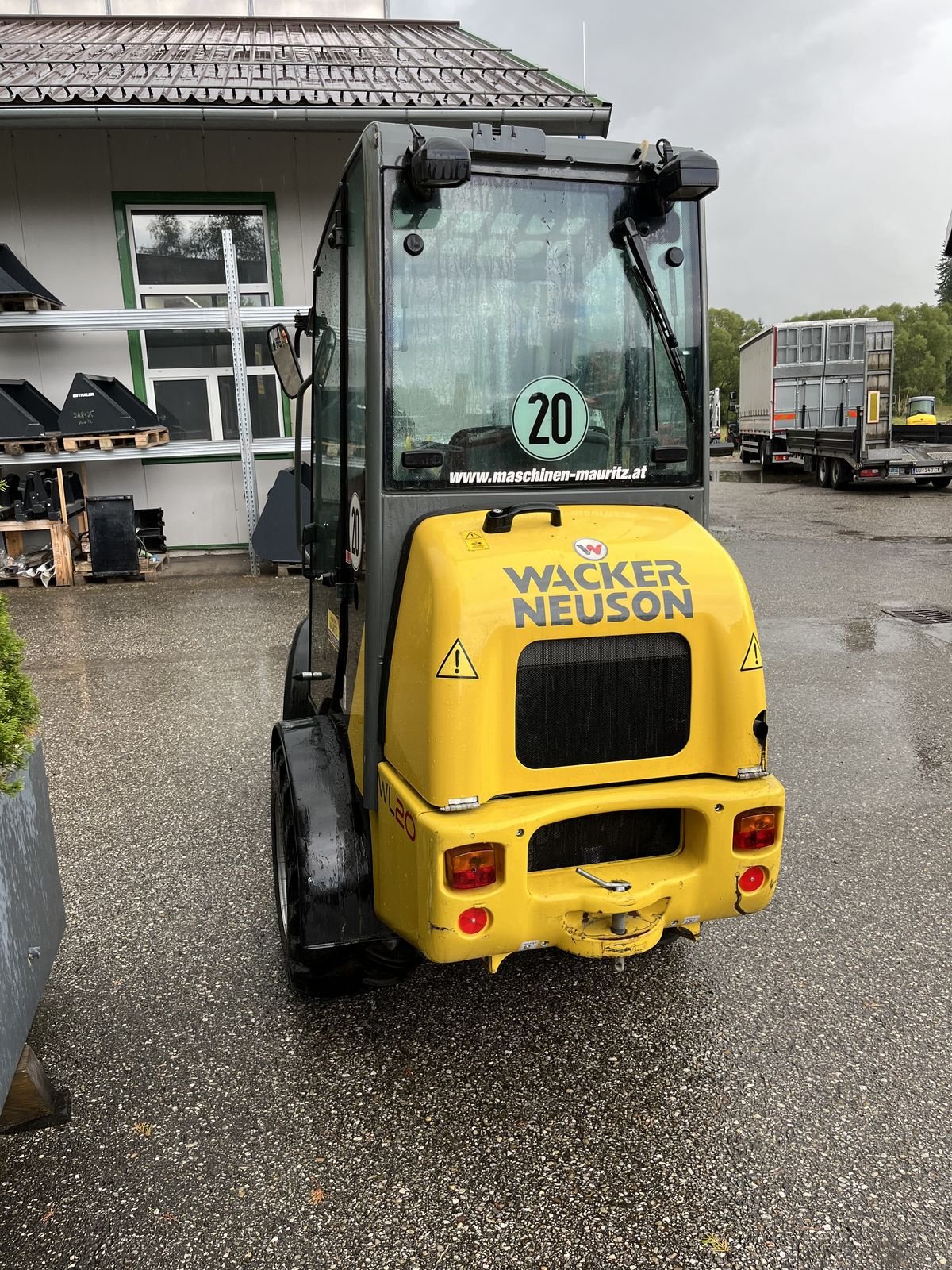 Hoflader del tipo Weidemann  Wacker WL 20, Gebrauchtmaschine en Bad Leonfelden (Imagen 7)