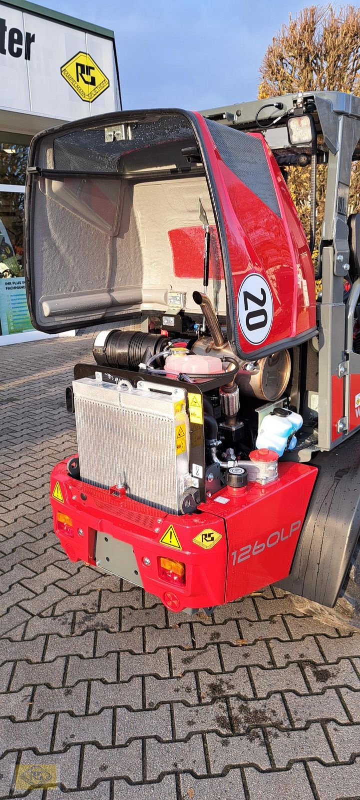 Hoflader za tip Weidemann  Weidmann 1260 LP, Neumaschine u Beelen (Slika 7)