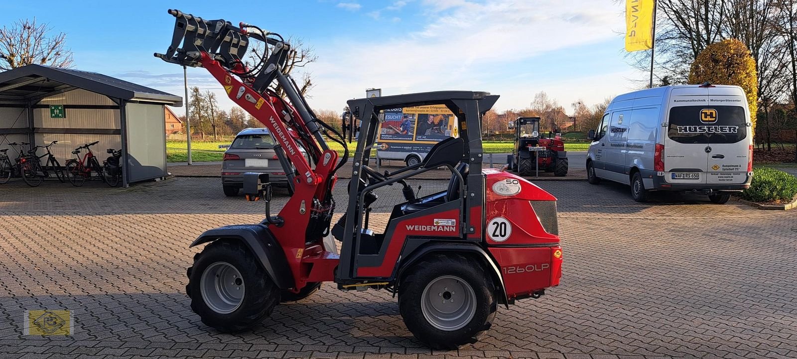 Hoflader za tip Weidemann  Weidmann 1260 LP, Neumaschine u Beelen (Slika 5)