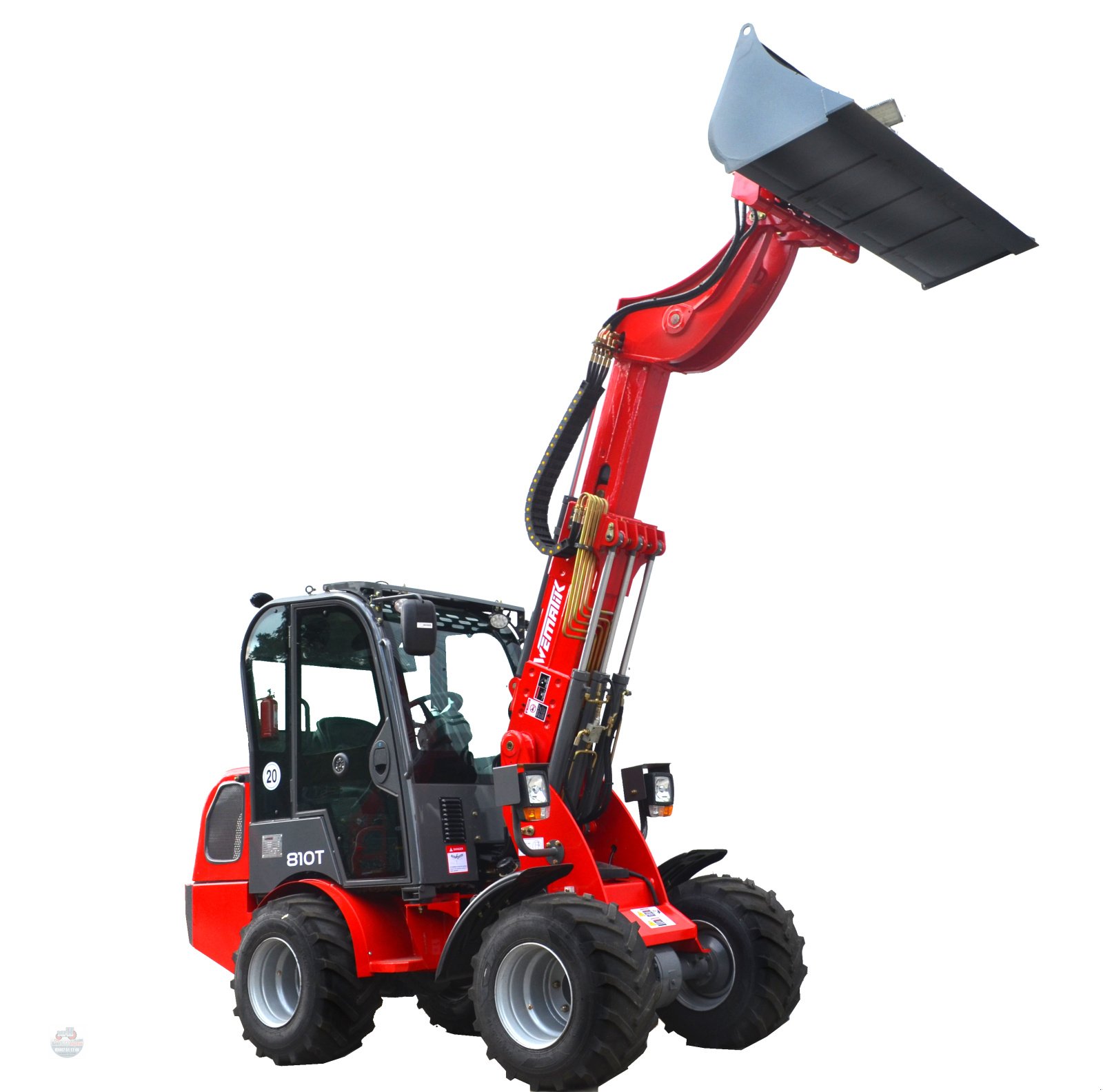 Hoflader of the type WEMATIK 810T, Neumaschine in Nobitz (Picture 1)