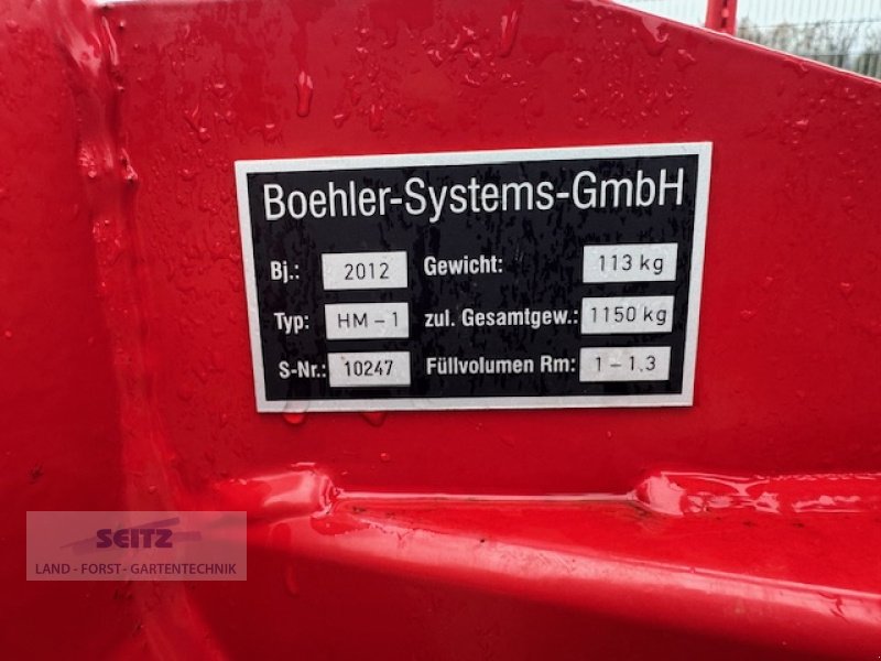 Holzbündelgerät van het type Boehler Holzmuffel HM-1, Neumaschine in Lindenfels-Glattbach (Foto 7)