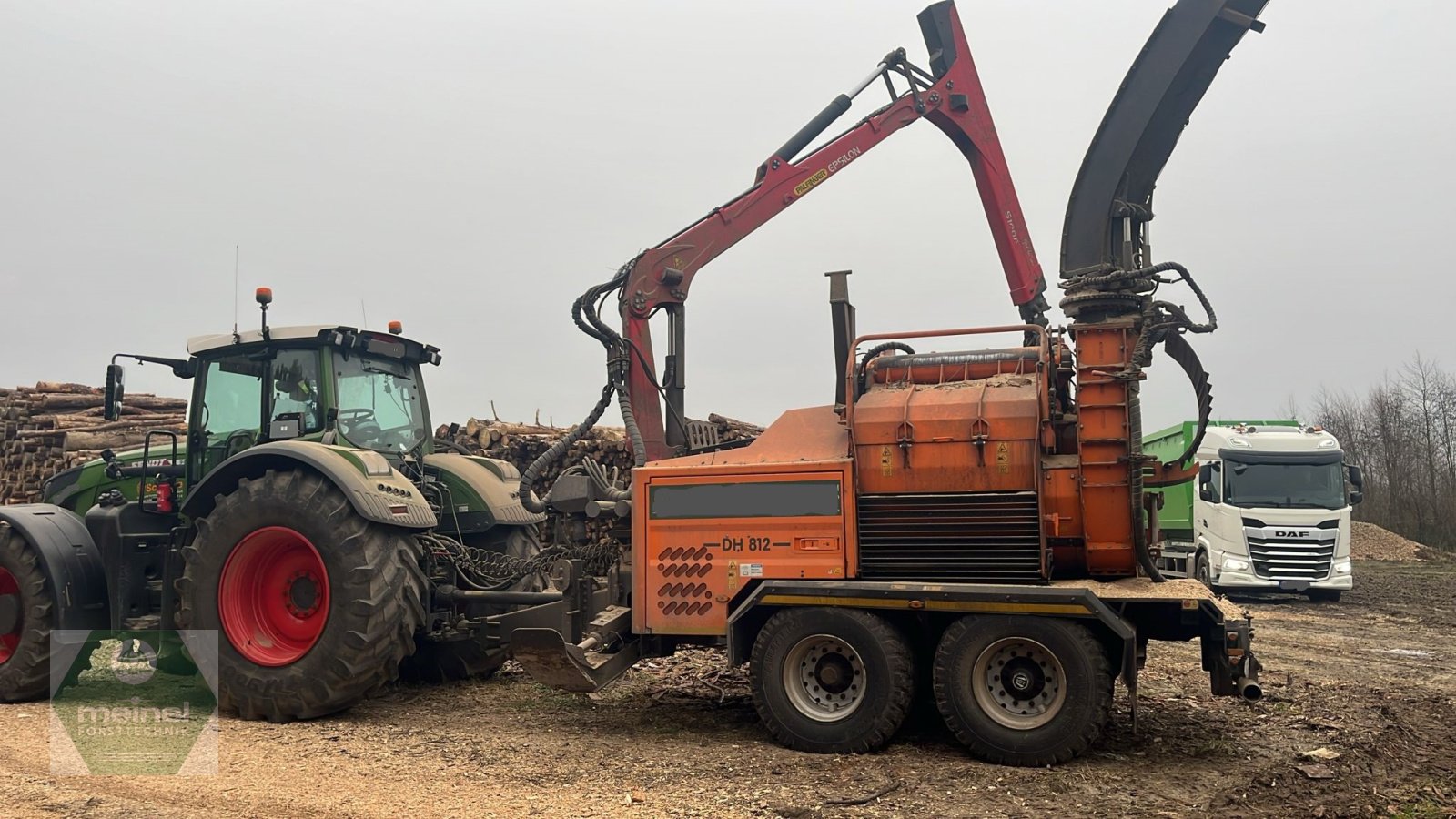Holzhacker & Holzhäcksler des Typs Doppstadt DH812, Gebrauchtmaschine in Klingenthal (Bild 3)