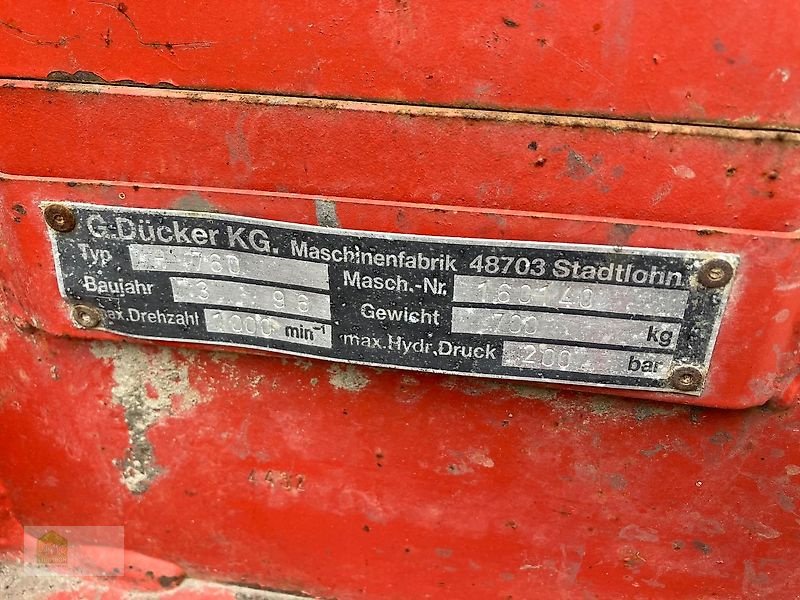 Holzhacker & Holzhäcksler typu Dücker H 760, Gebrauchtmaschine w Salsitz (Zdjęcie 18)