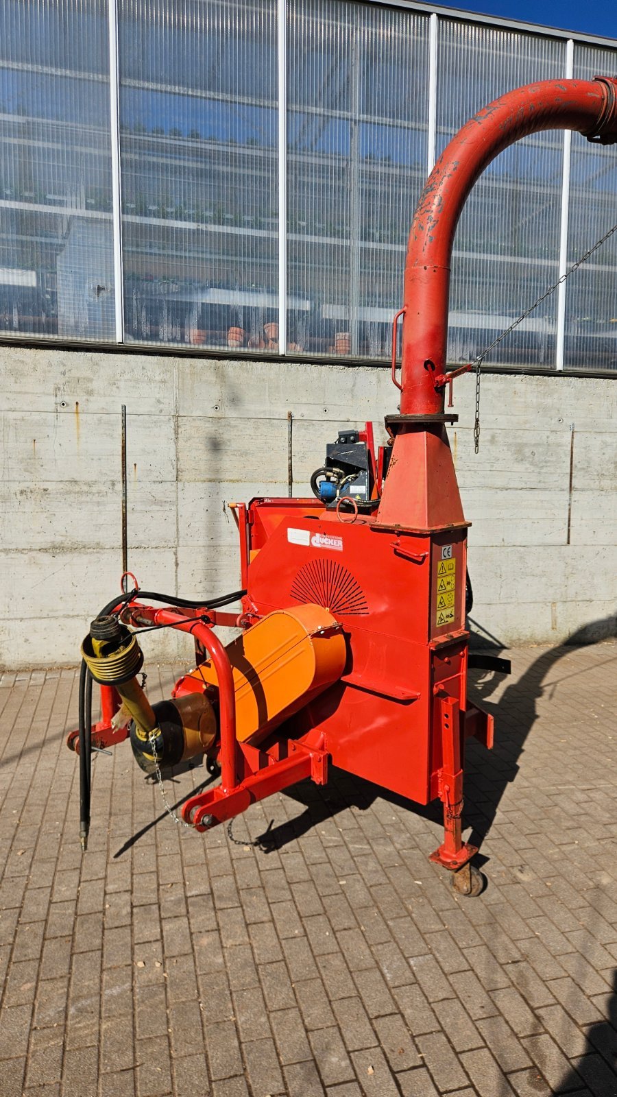 Holzhacker & Holzhäcksler tipa Dücker H 960, Gebrauchtmaschine u Eberbach  (Slika 1)