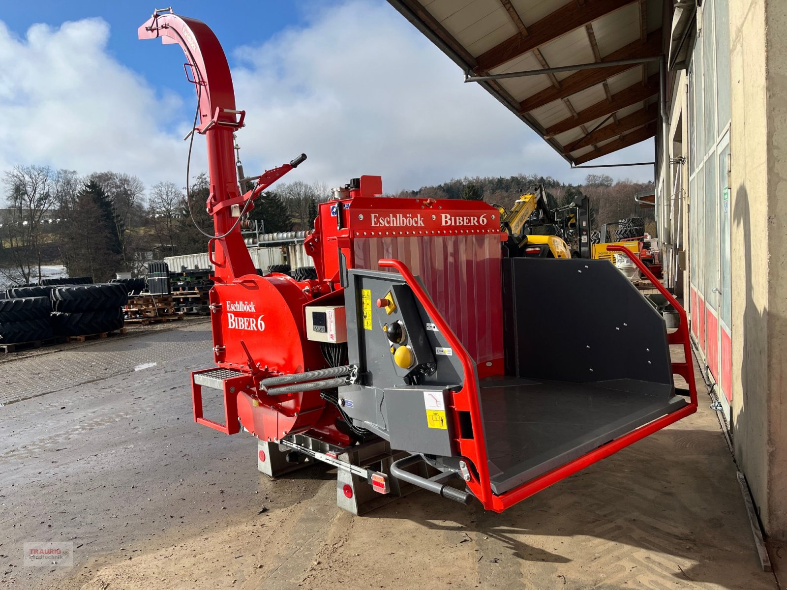 Holzhacker & Holzhäcksler от тип Eschelböck Biber 6 Dreipunkt, Neumaschine в Mainburg/Wambach (Снимка 10)