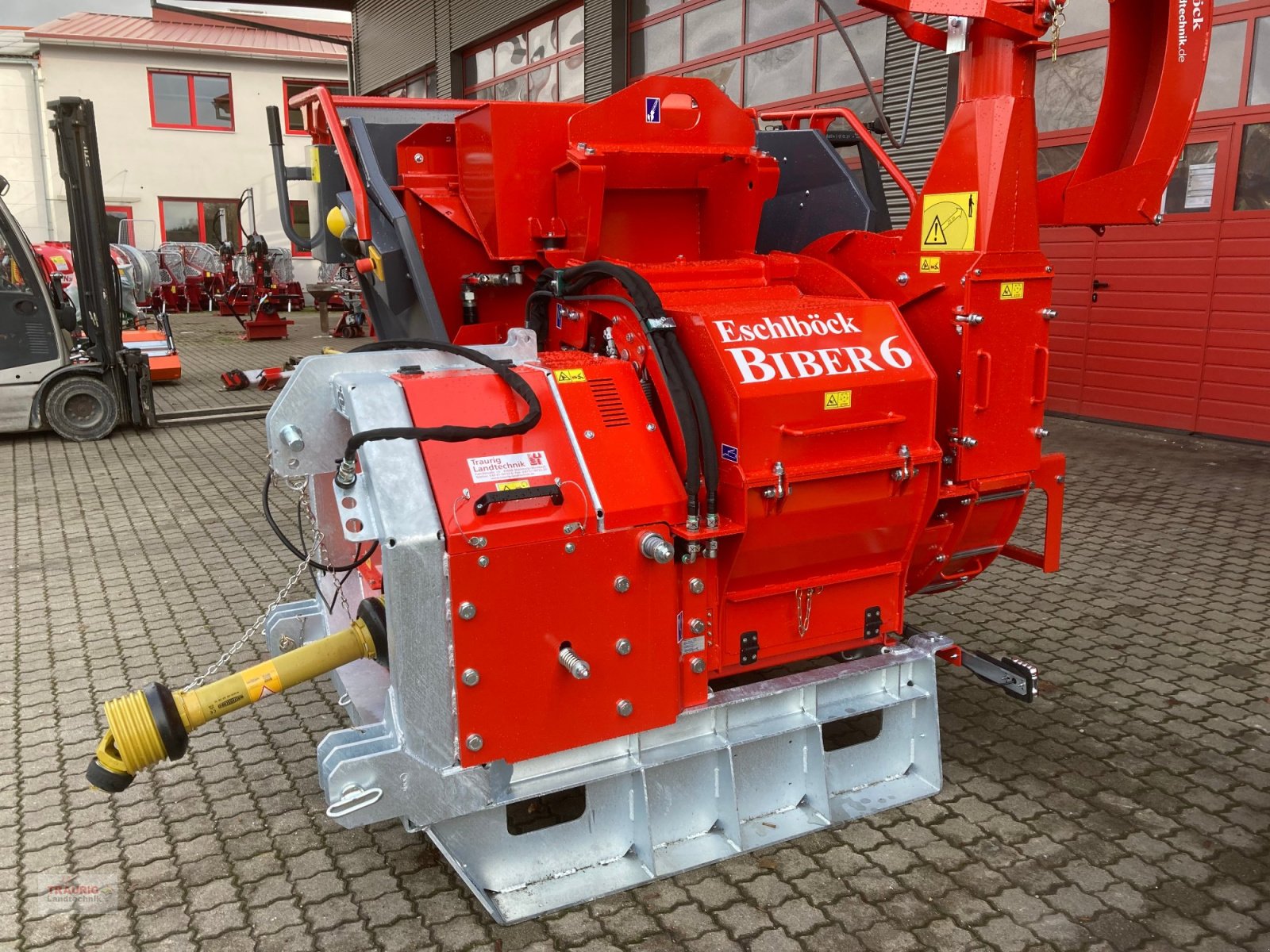 Holzhacker & Holzhäcksler Türe ait Eschlböck Biber 6, Neumaschine içinde Mainburg/Wambach (resim 1)