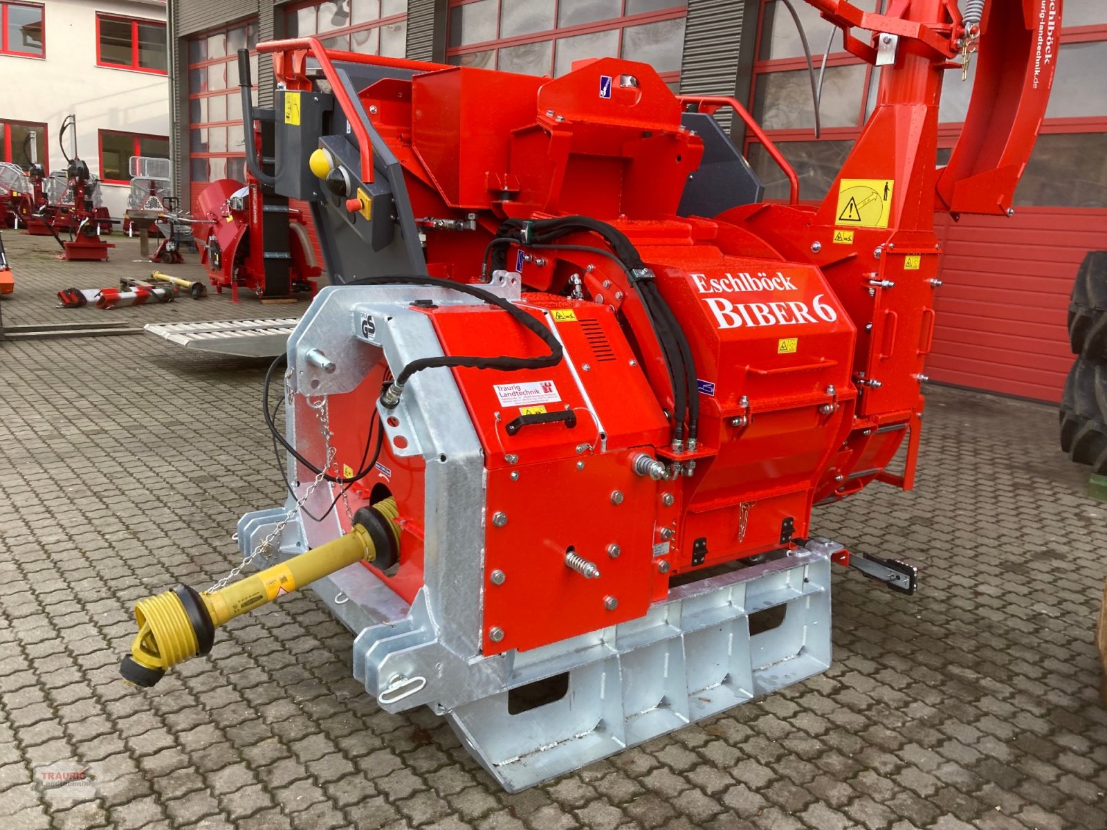 Holzhacker & Holzhäcksler Türe ait Eschlböck Biber 6, Neumaschine içinde Mainburg/Wambach (resim 2)