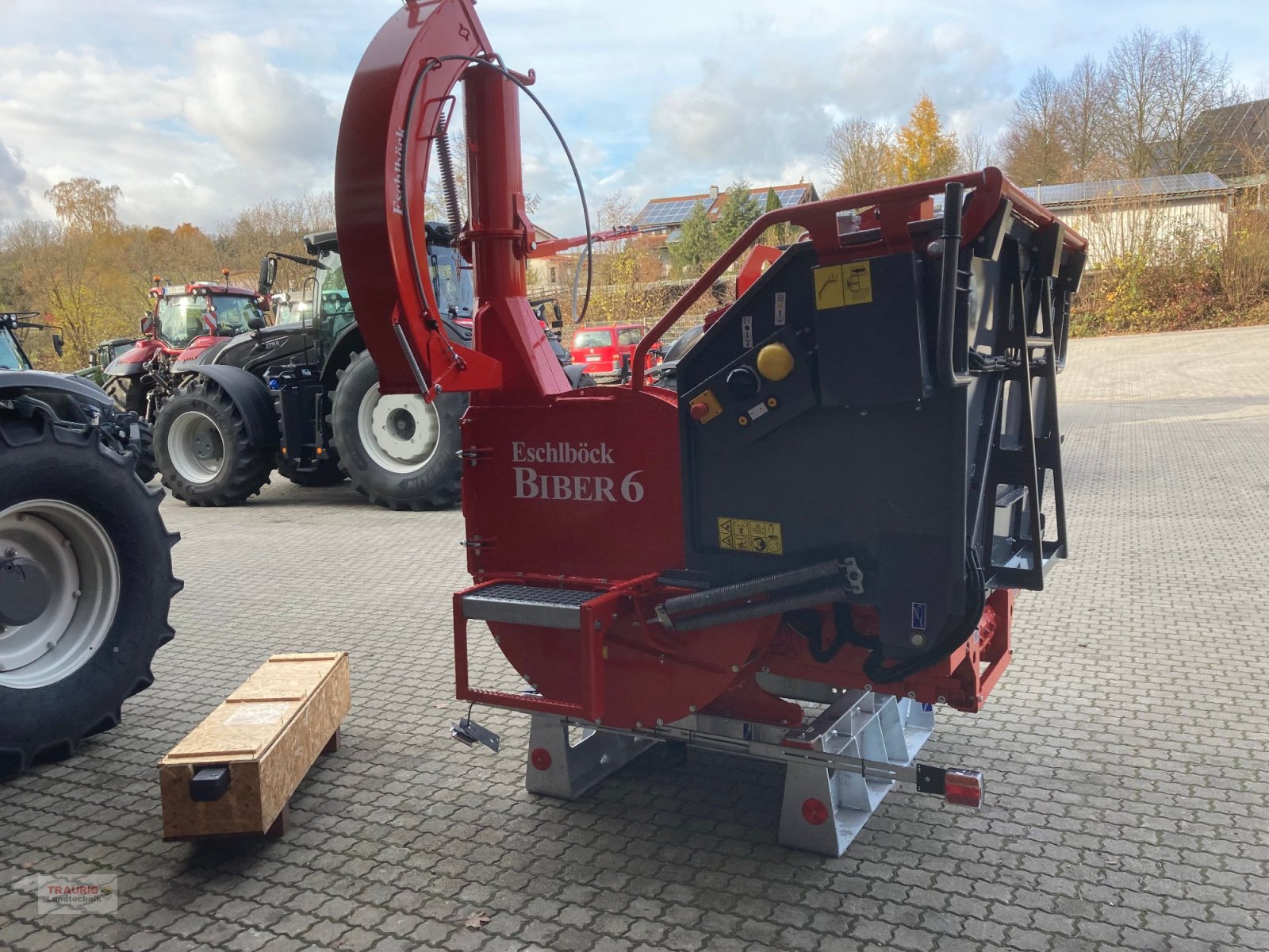 Holzhacker & Holzhäcksler Türe ait Eschlböck Biber 6, Neumaschine içinde Mainburg/Wambach (resim 13)