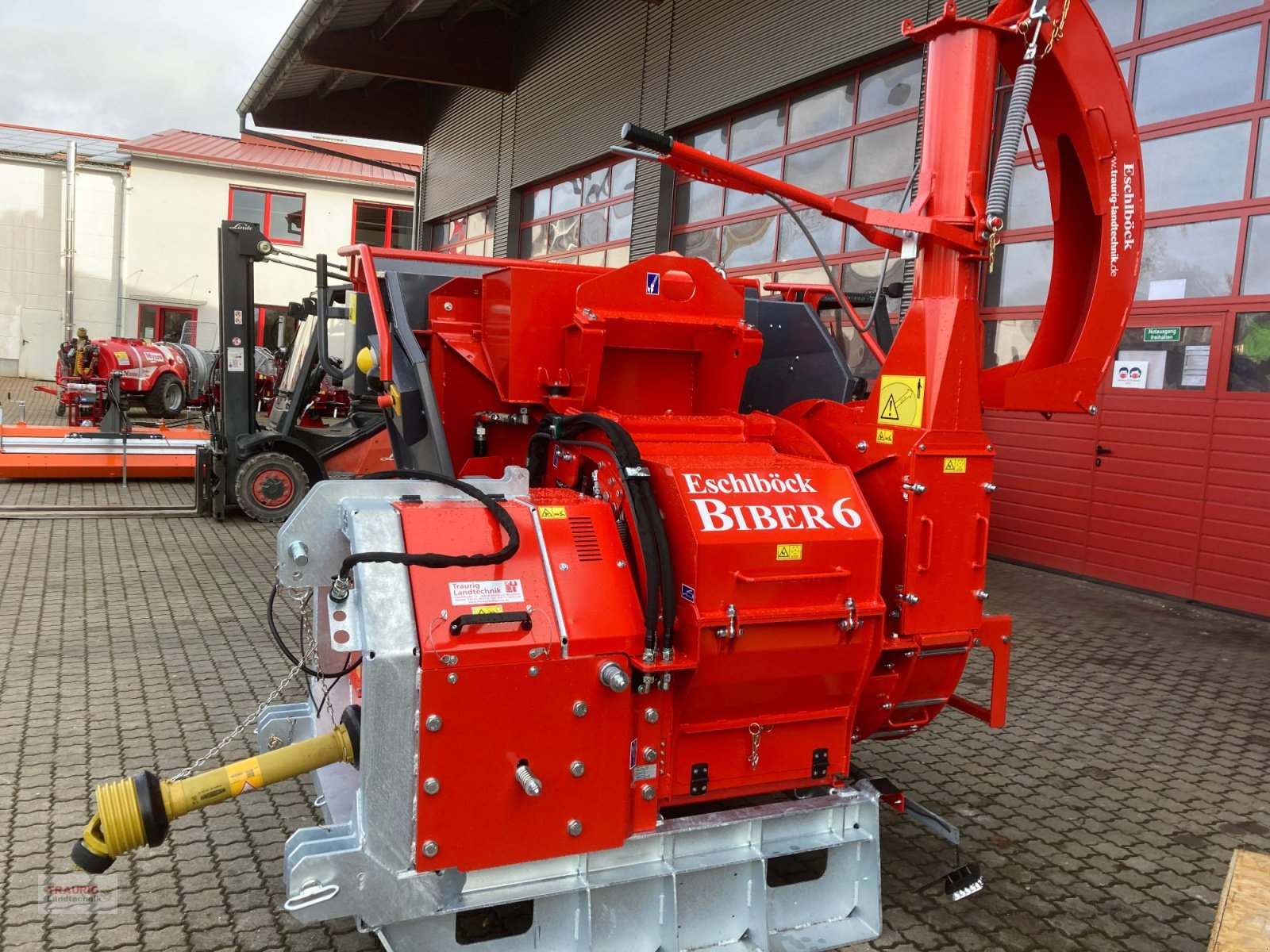 Holzhacker & Holzhäcksler Türe ait Eschlböck Biber 6, Neumaschine içinde Mainburg/Wambach (resim 14)