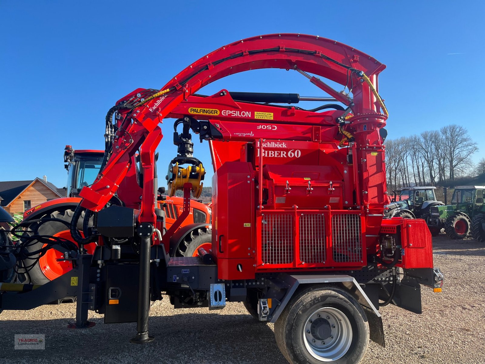 Holzhacker & Holzhäcksler del tipo Eschlböck Biber 60 ZK mit C50F86, Neumaschine en Mainburg/Wambach (Imagen 3)