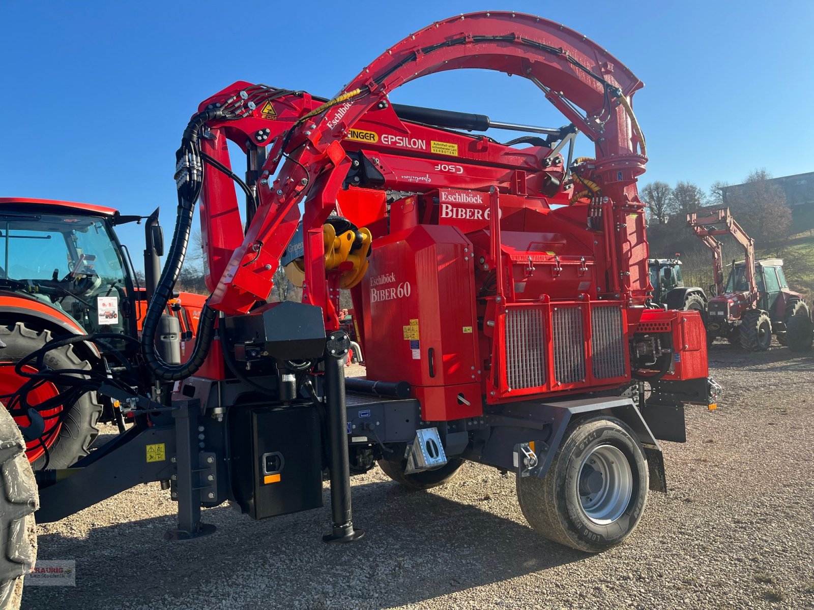 Holzhacker & Holzhäcksler del tipo Eschlböck Biber 60 ZK mit C50F86, Neumaschine en Mainburg/Wambach (Imagen 4)